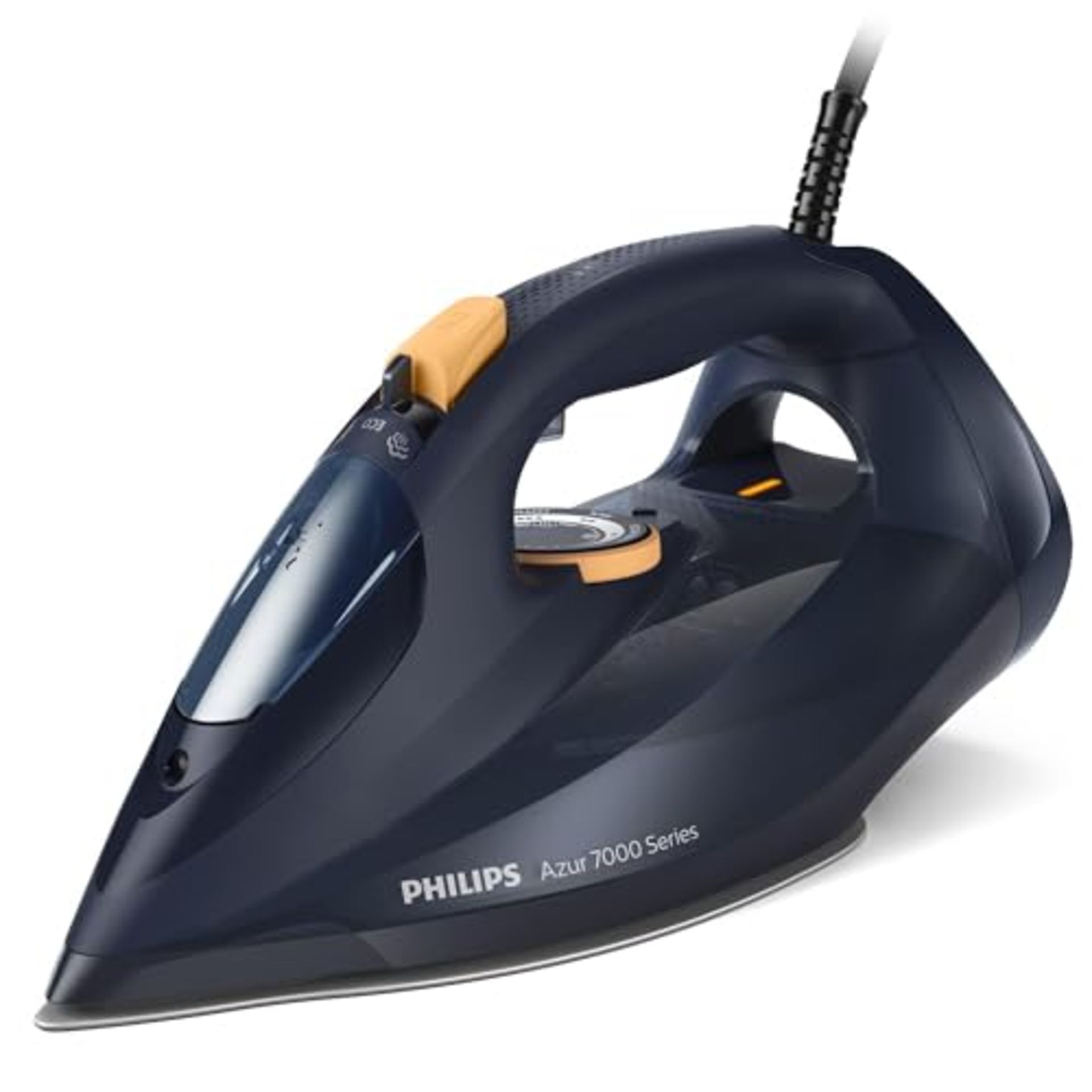 RRP £79.00 Philips 7000 Series Steam Iron, Powerful 3000W, 50g/min Steam, 250g Steam Boost, Steam