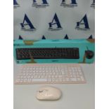 Wireless Keyboard Mouse Combo, cimetech Compact Full Size Wireless Keyboard and Mouse