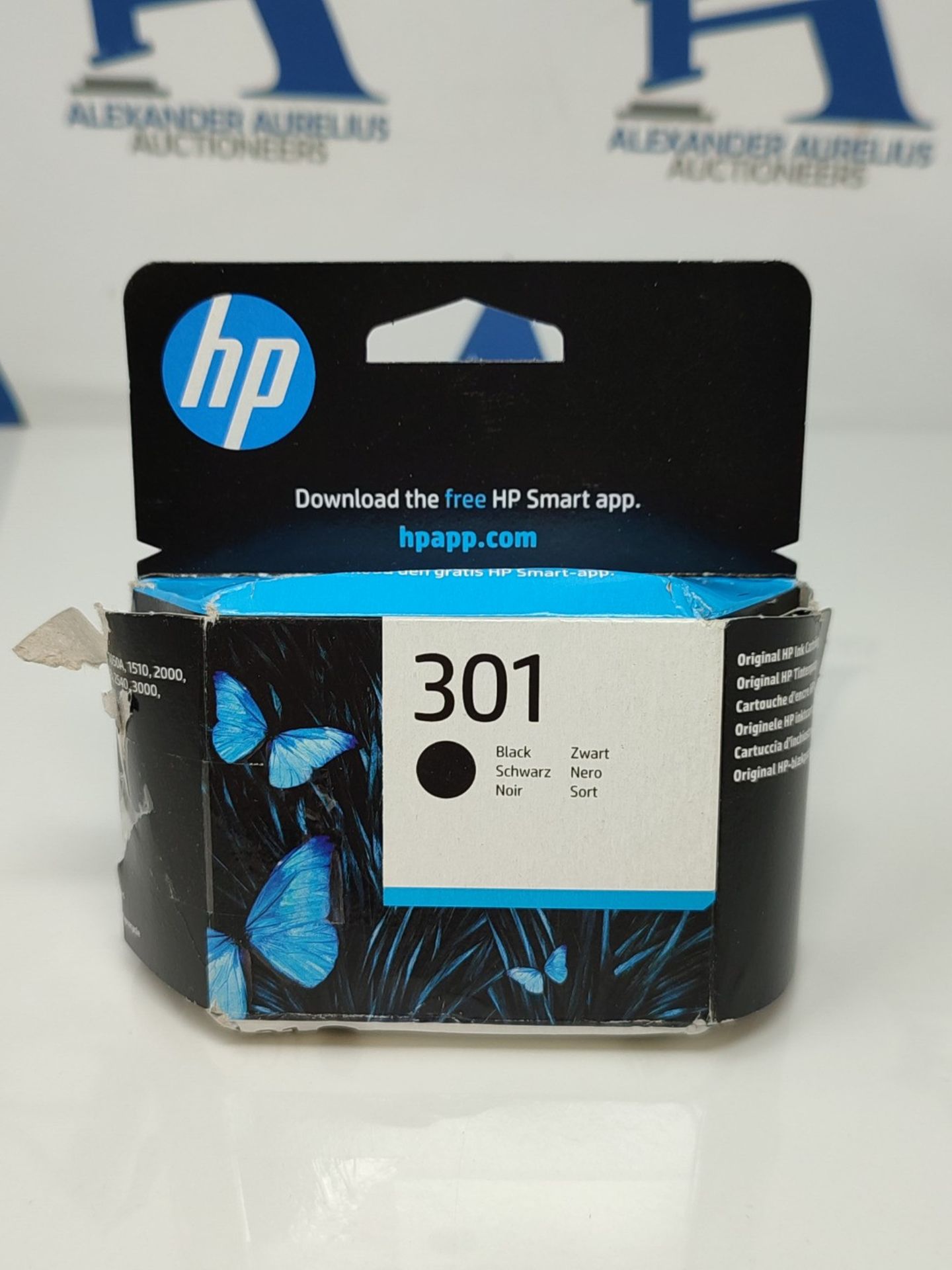 HP CH561EE 301 Original Ink Cartridge, Black, Pack of 1 - Image 2 of 3