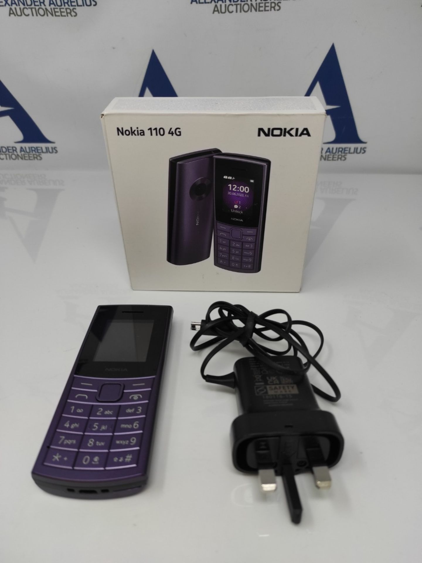 Nokia 110 4G Feature Phone With Camera, Bluetooth, FM radio, MP3 player, MicroSD, Long - Image 2 of 2