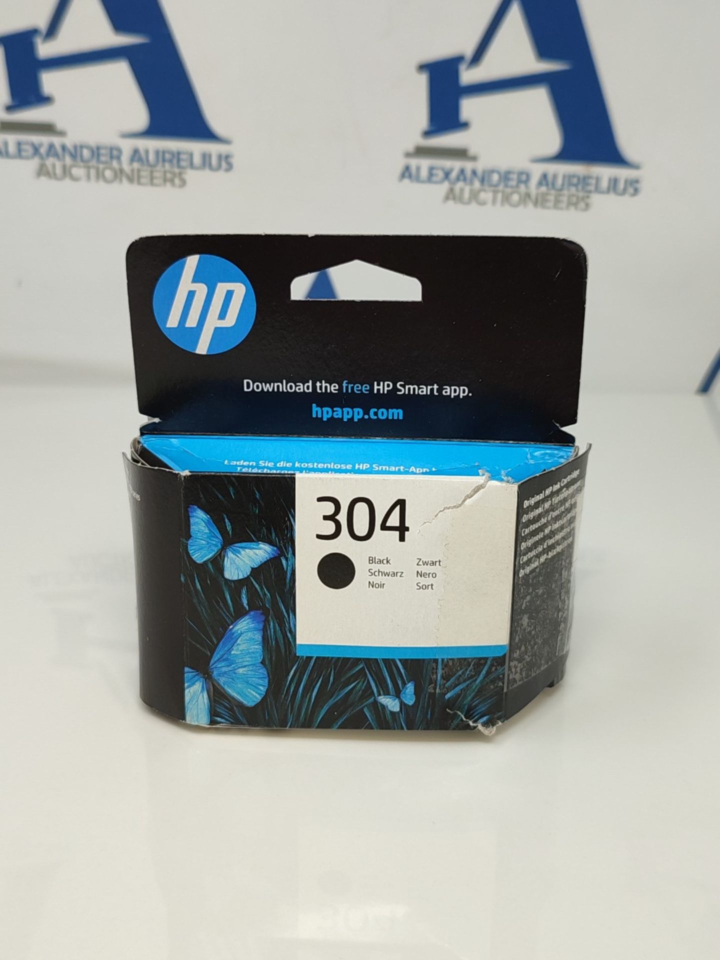 HP N9K06AE 304 Original Ink Cartridge, Black, (Pack of 1)