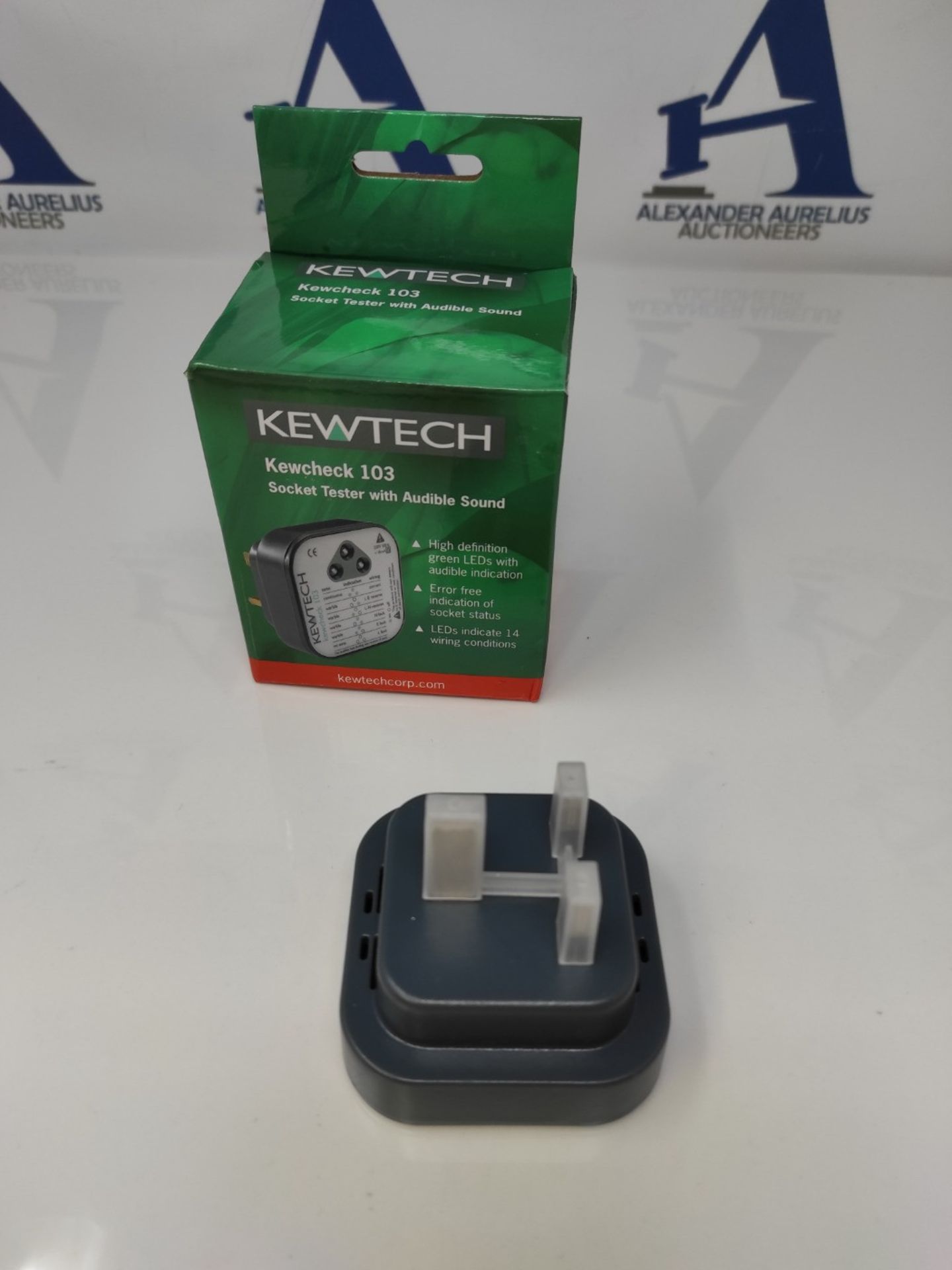 Kewtech KEWCHECK103 Mains Wiring Socket Tester - Bild 3 aus 3