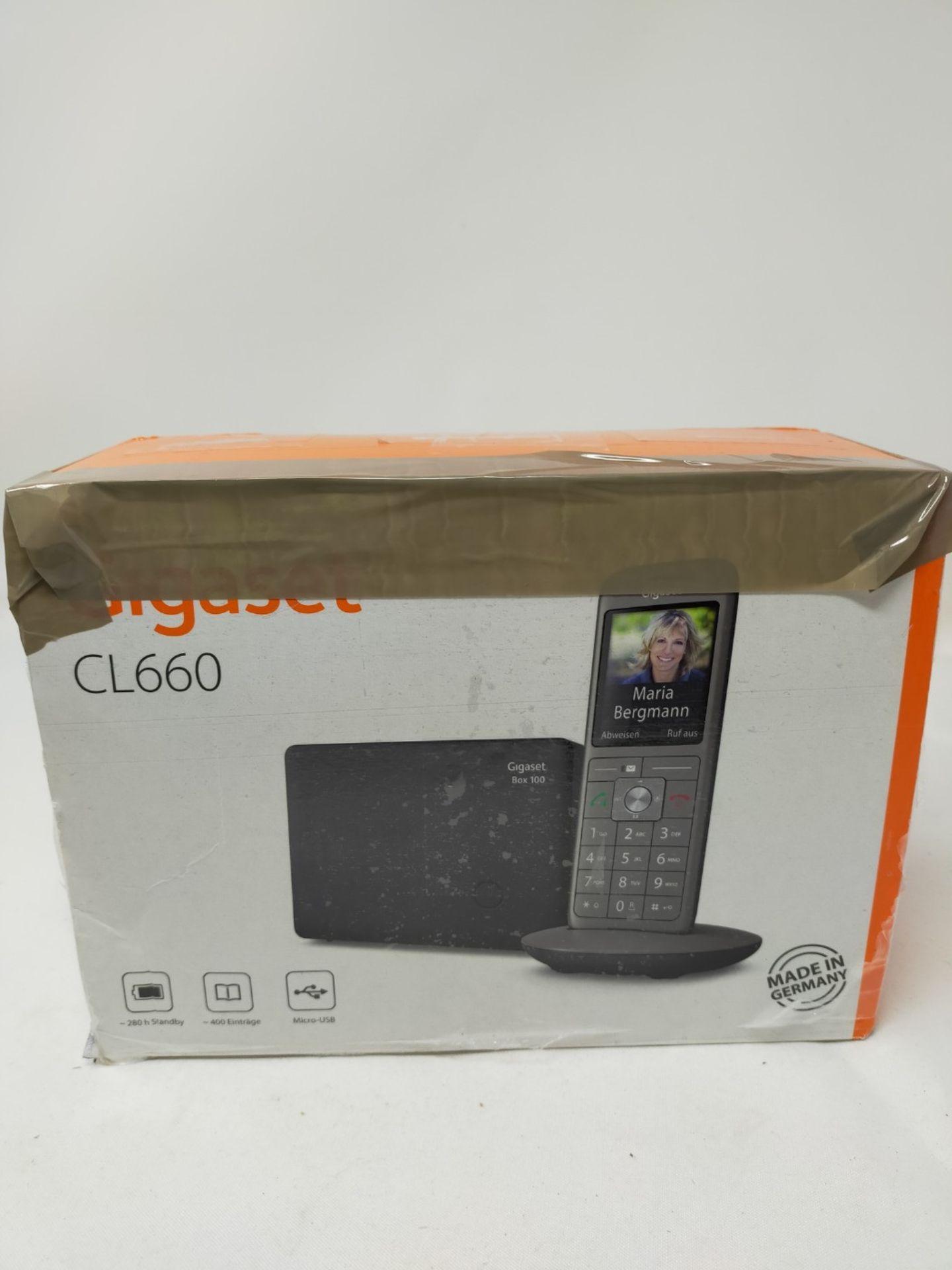RRP £63.00 Gigaset CL660 - Schnurloses Telefon mit groÃxem TFT-Farbdisplay - BenutzeroberflÃ¤ - Image 2 of 3