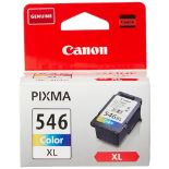 Canon Genuine Printer Ink - 1 x CL-546XL High Capacity 13ml Tri-colour Ink Cartridge f