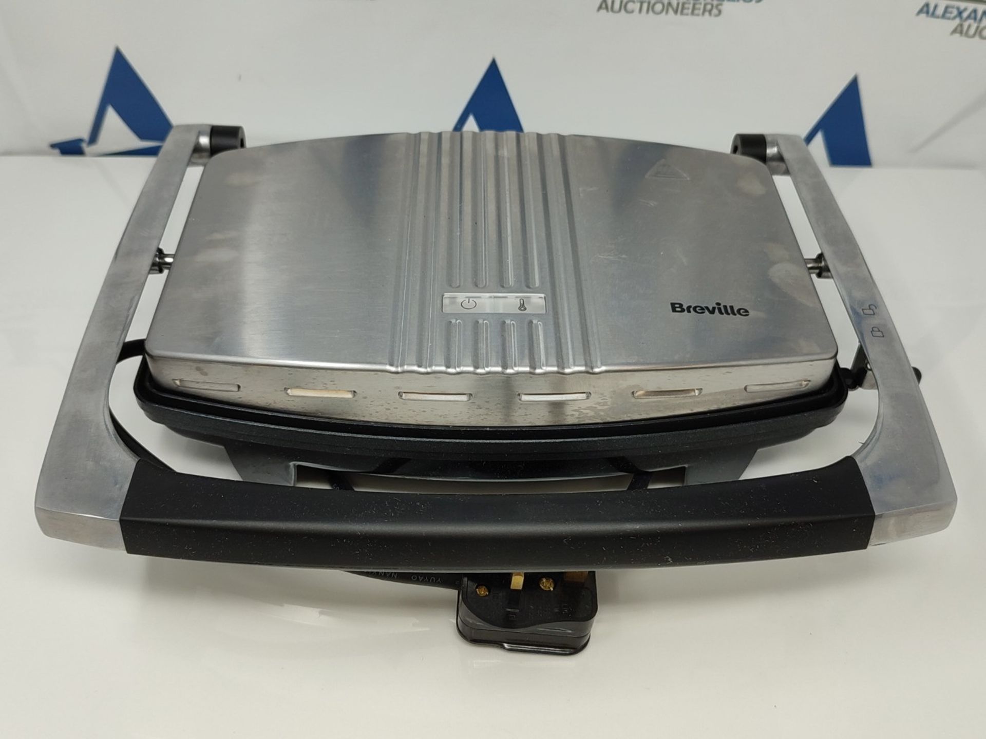 Breville Sandwich/Panini Press & Toastie Maker | 3-Slice | Non-stick-coated aluminium - Image 3 of 3