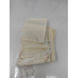 Tatuo 50 Pieces Cotton Drawstring Bags Muslin Bag Sachet Bag for Home Supplies