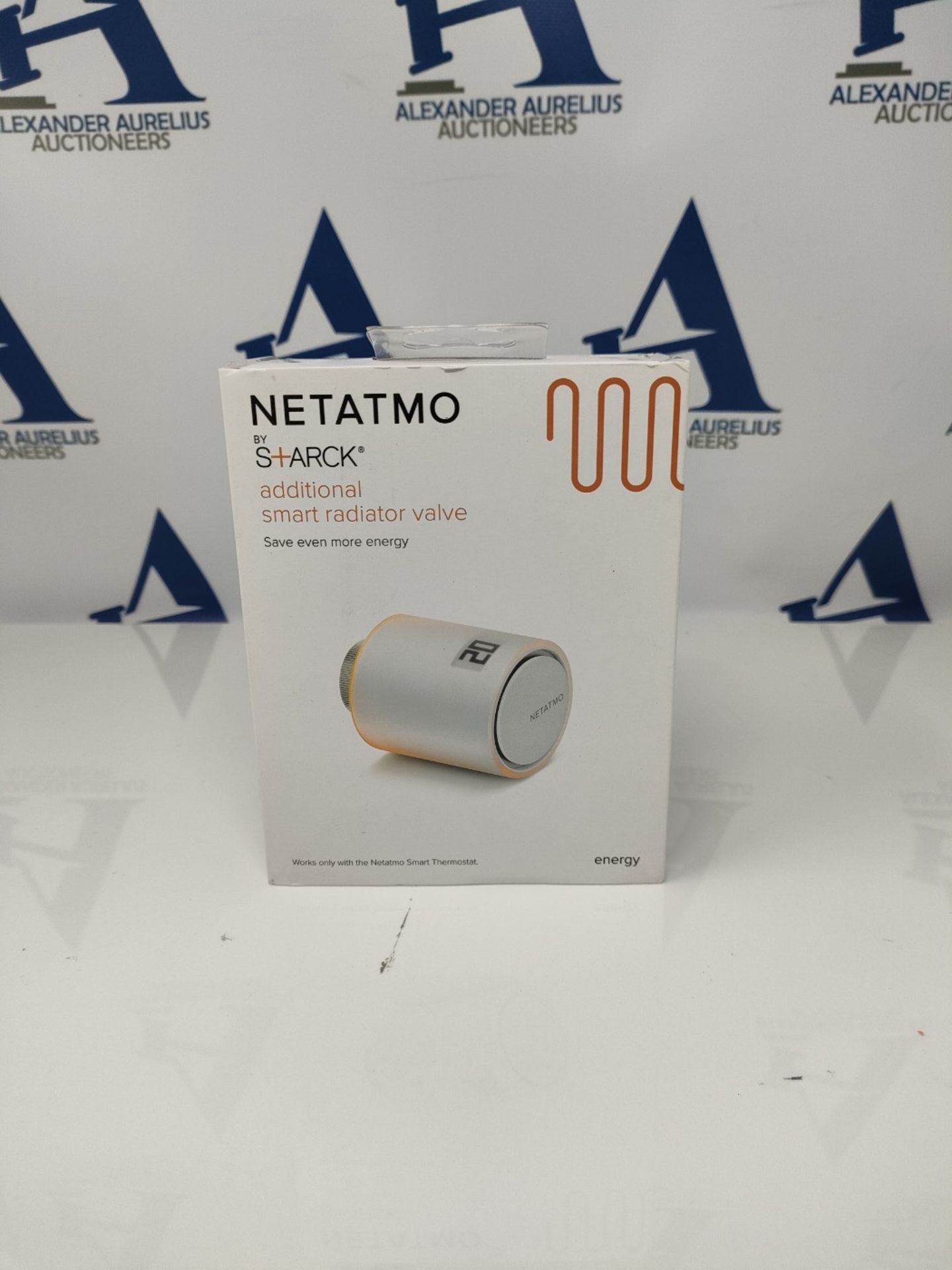 RRP £66.00 Netatmo Additional Smart Radiator Valve, Add-on for Smart Thermostat and for collectiv - Image 2 of 3