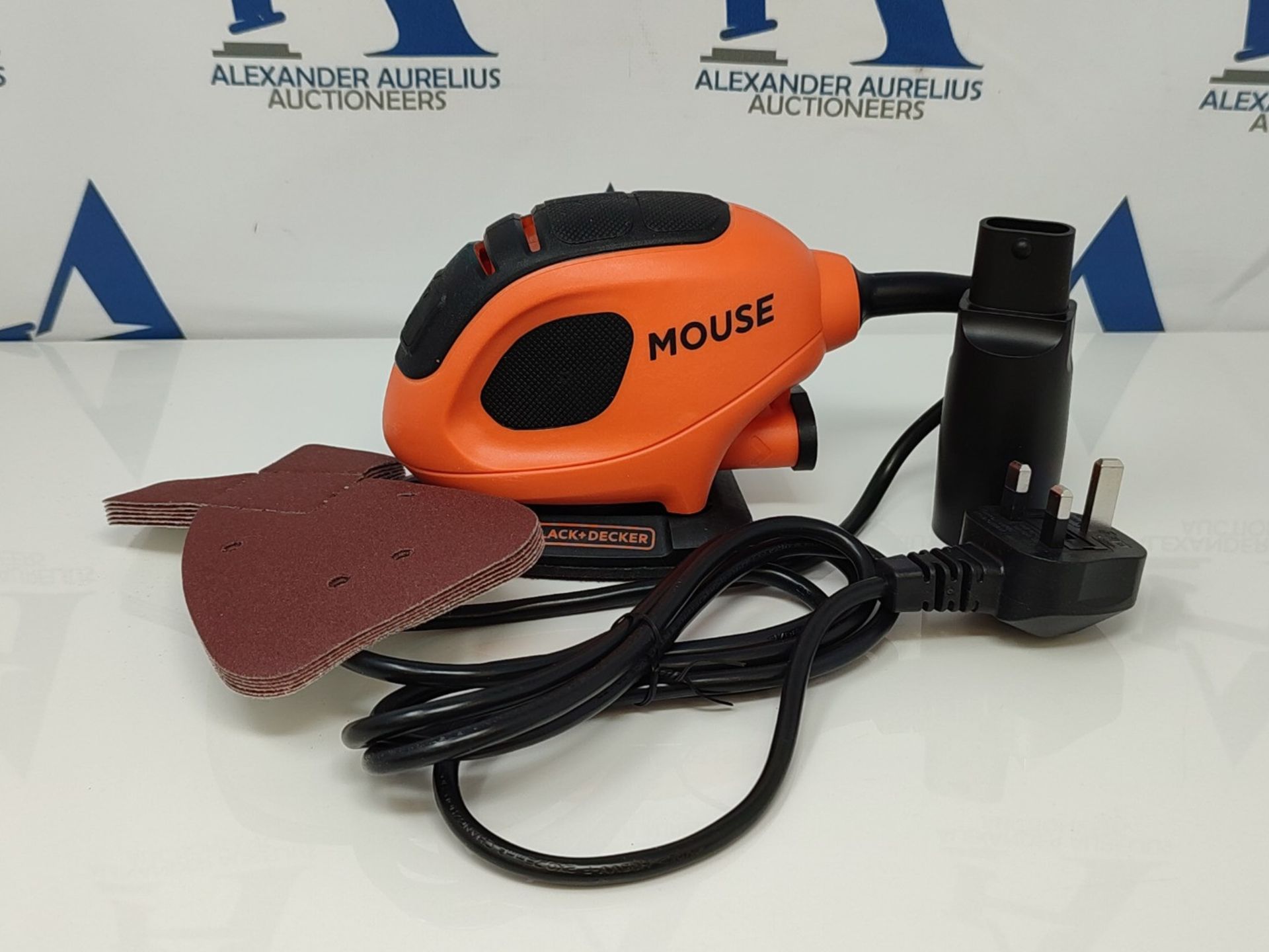 BLACK+DECKER 55 W Detail Mouse Electric Sander with 6 Sanding Sheets, BEW230-GB - Image 3 of 3