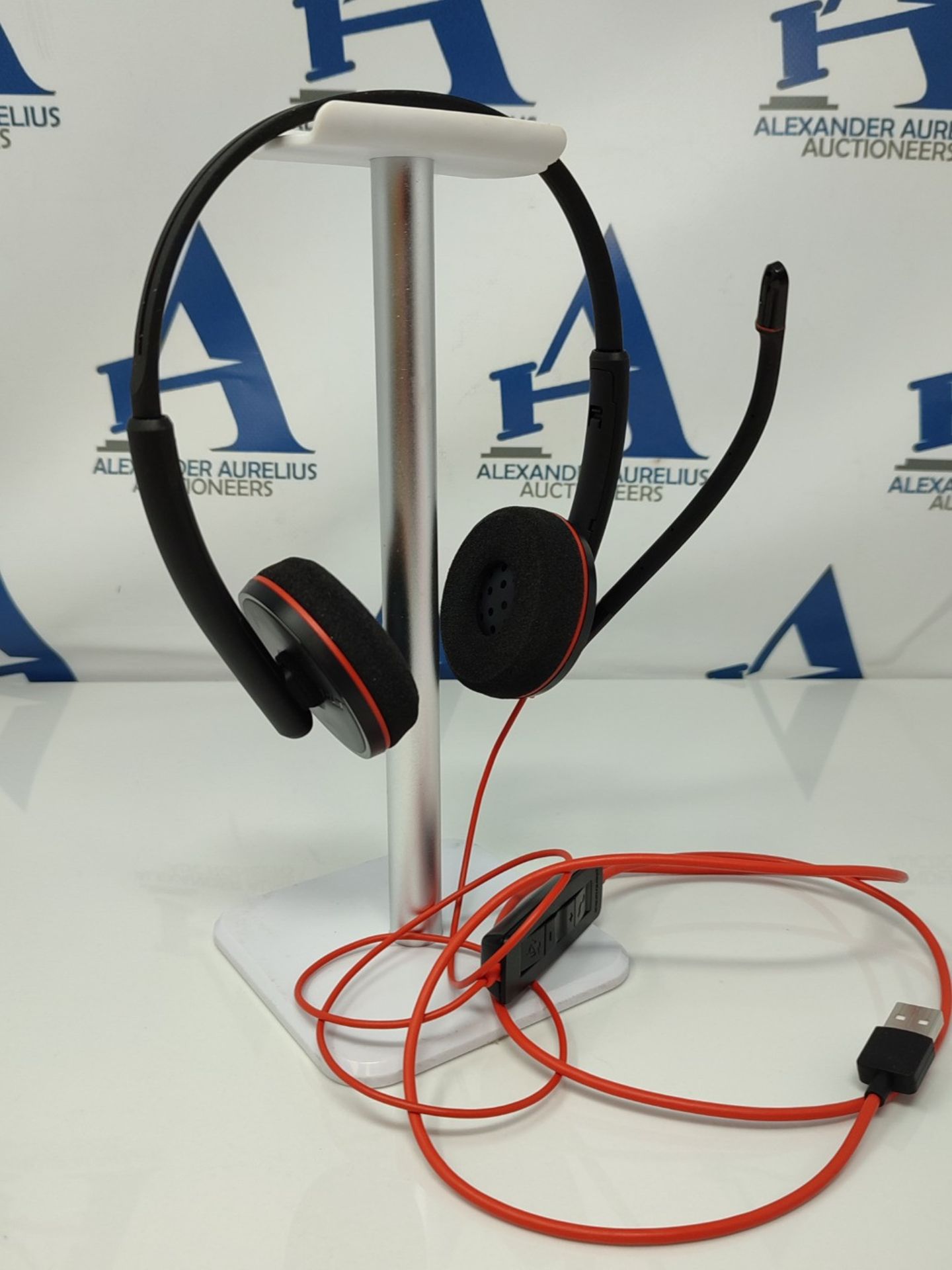 Plantronics - Blackwire 3220 USB-A Wired Headset - Dual Ear (Stereo) with Boom Mic - C - Image 3 of 3