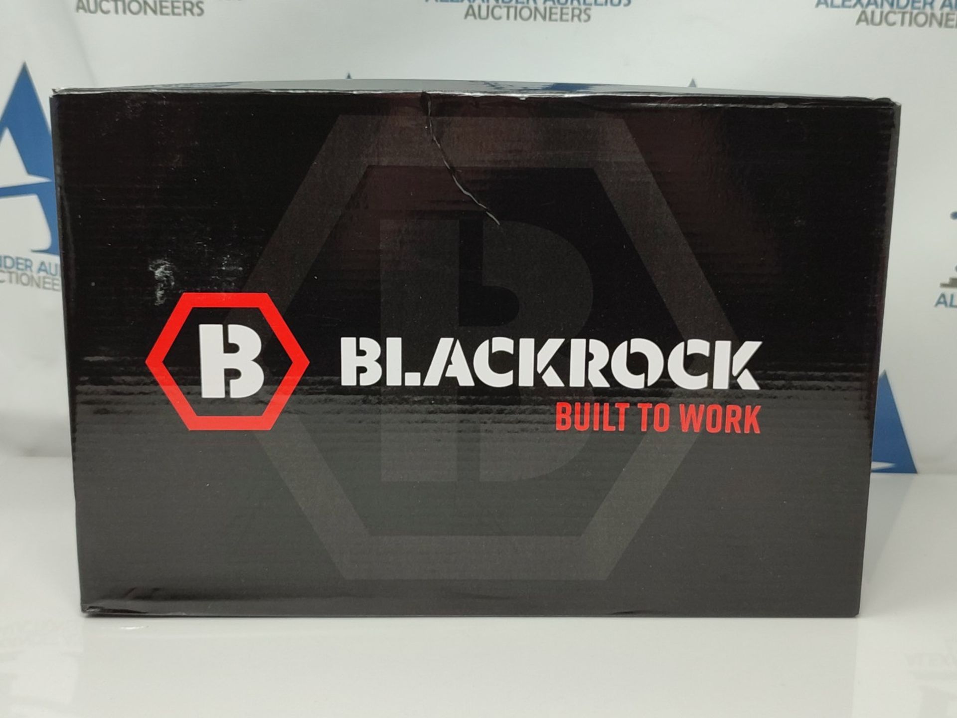 Blackrock SB-P SRC Safety Chukka Work Boots, Mens Womens Steel Toe Cap Black Leather, - Bild 3 aus 3