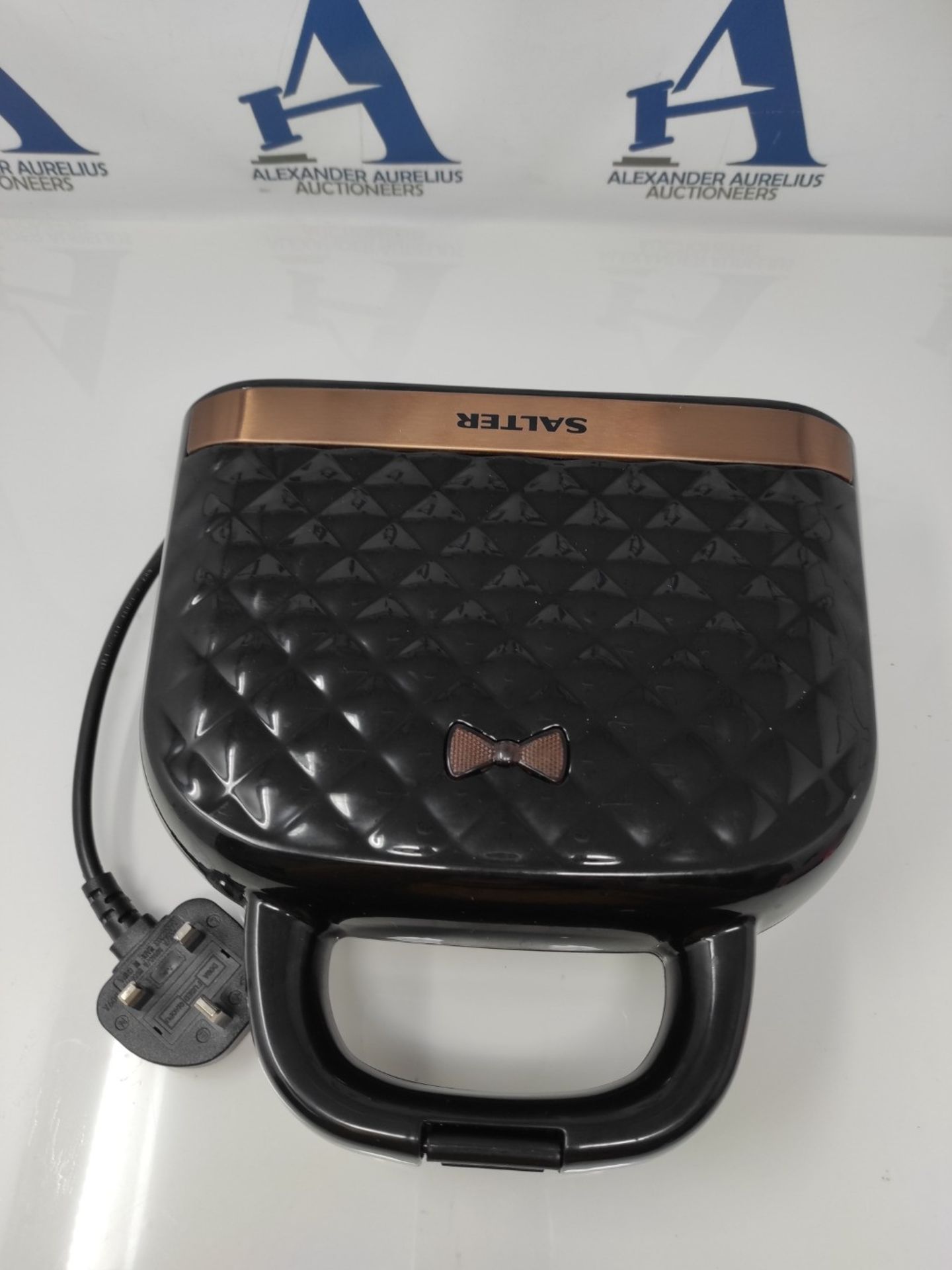 Salter EK3677 Handbag Style Sandwich Toaster with 2 Slice Toastie Capacity, Non-Stick, - Image 2 of 3