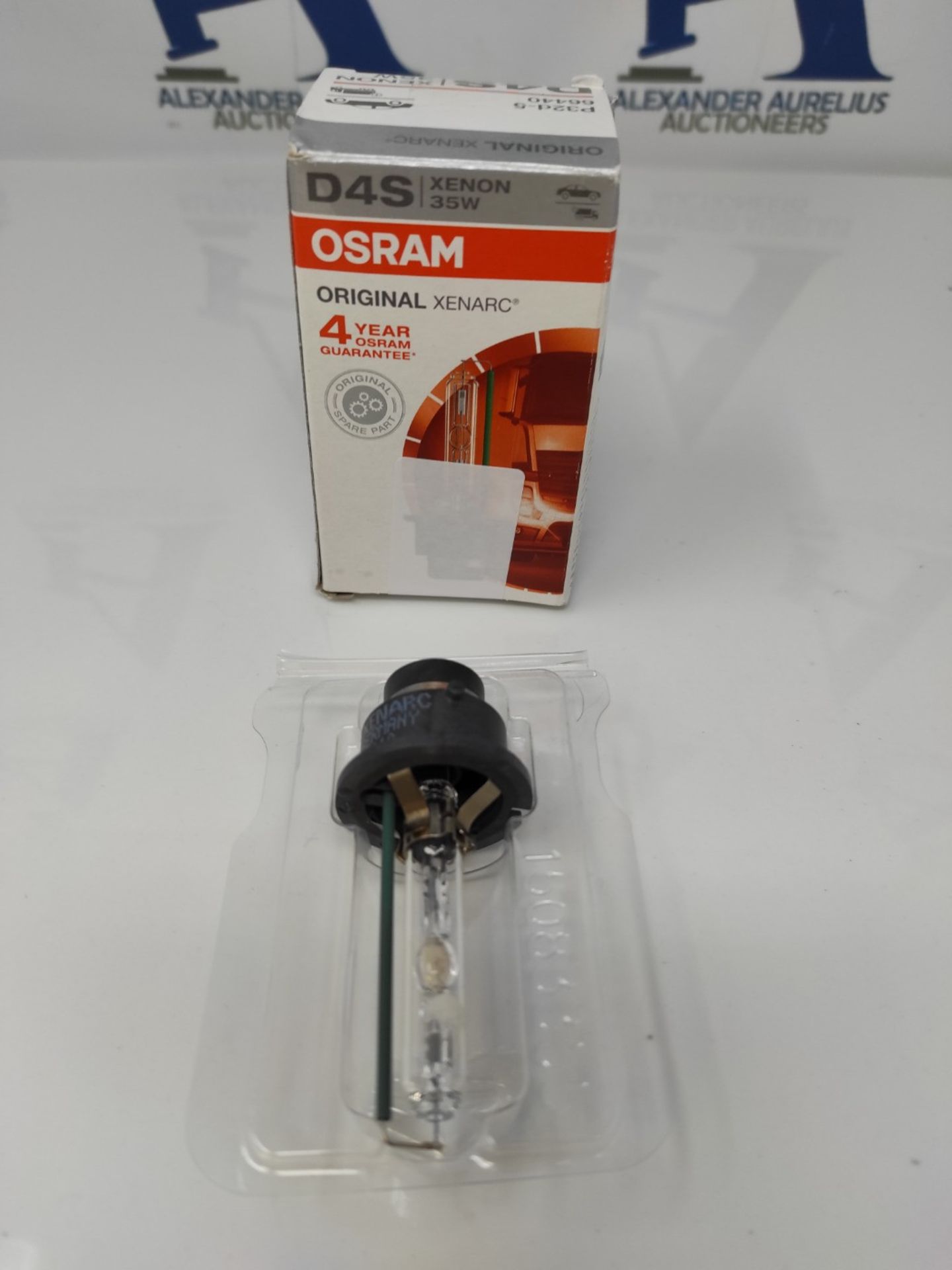 OSRAM XENARC ORIGINAL D4S HID, xenon headlight bulb, 66440, folding carton box (1 piec - Image 2 of 2