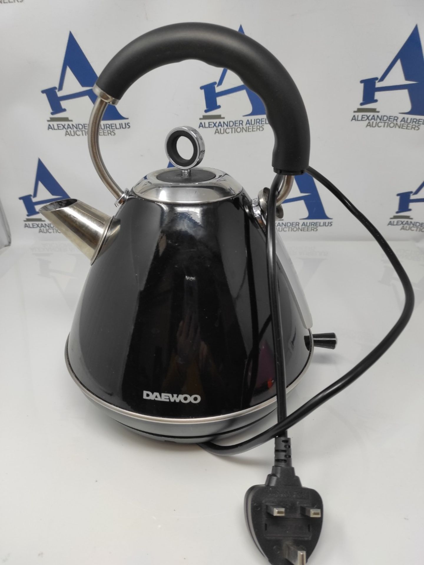Daewoo Kensington, Pyramid Kettle Electric, Stainless Steel, Family Size, Fast Boil, A - Bild 2 aus 2