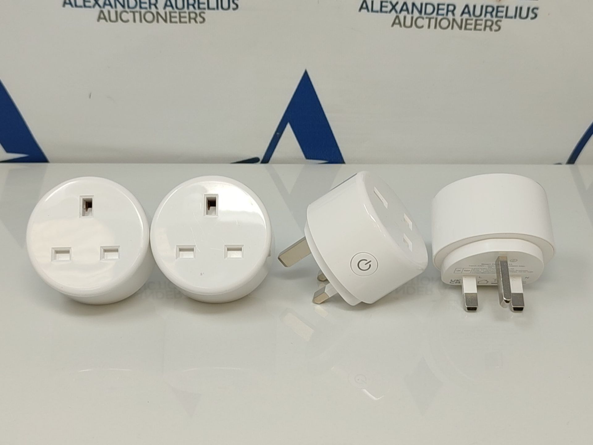 GHome Smart Plug with Energy Monitoring, 13A WiFi Plug Works with Alexa and Google Hom - Image 2 of 2