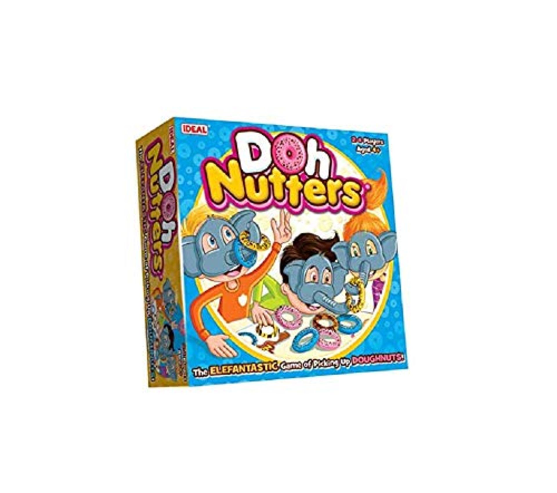 IDEAL | Doh Nutters: The elefantastic game of picking up doughnuts! | Kids Games | For