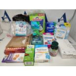 16 items of Pharmaceutical products and personal care:Veet, Always, Nytol and more