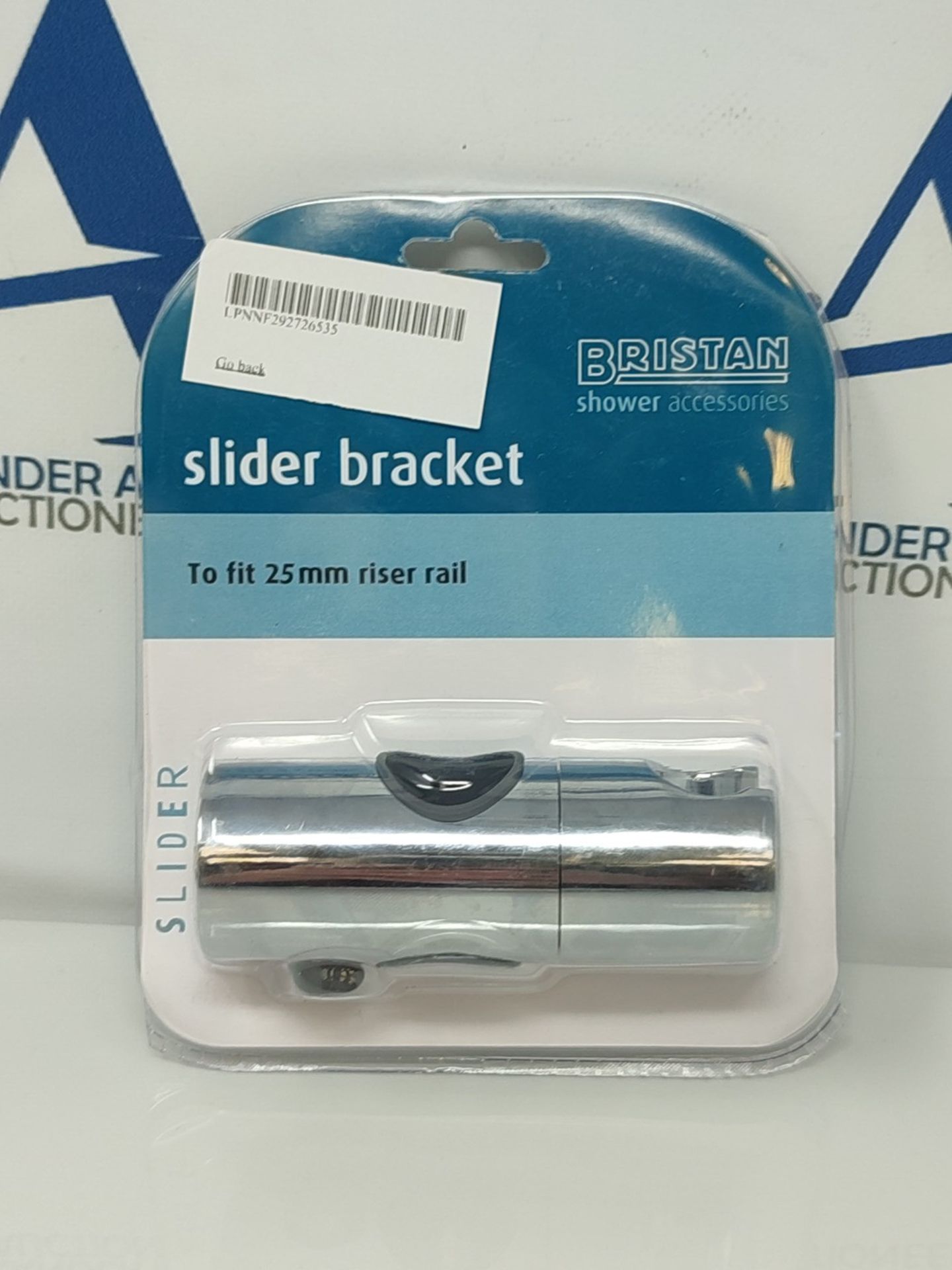 Bristan SLID101 C Slider Bracket 25mm - Chrome Plated - Image 2 of 3