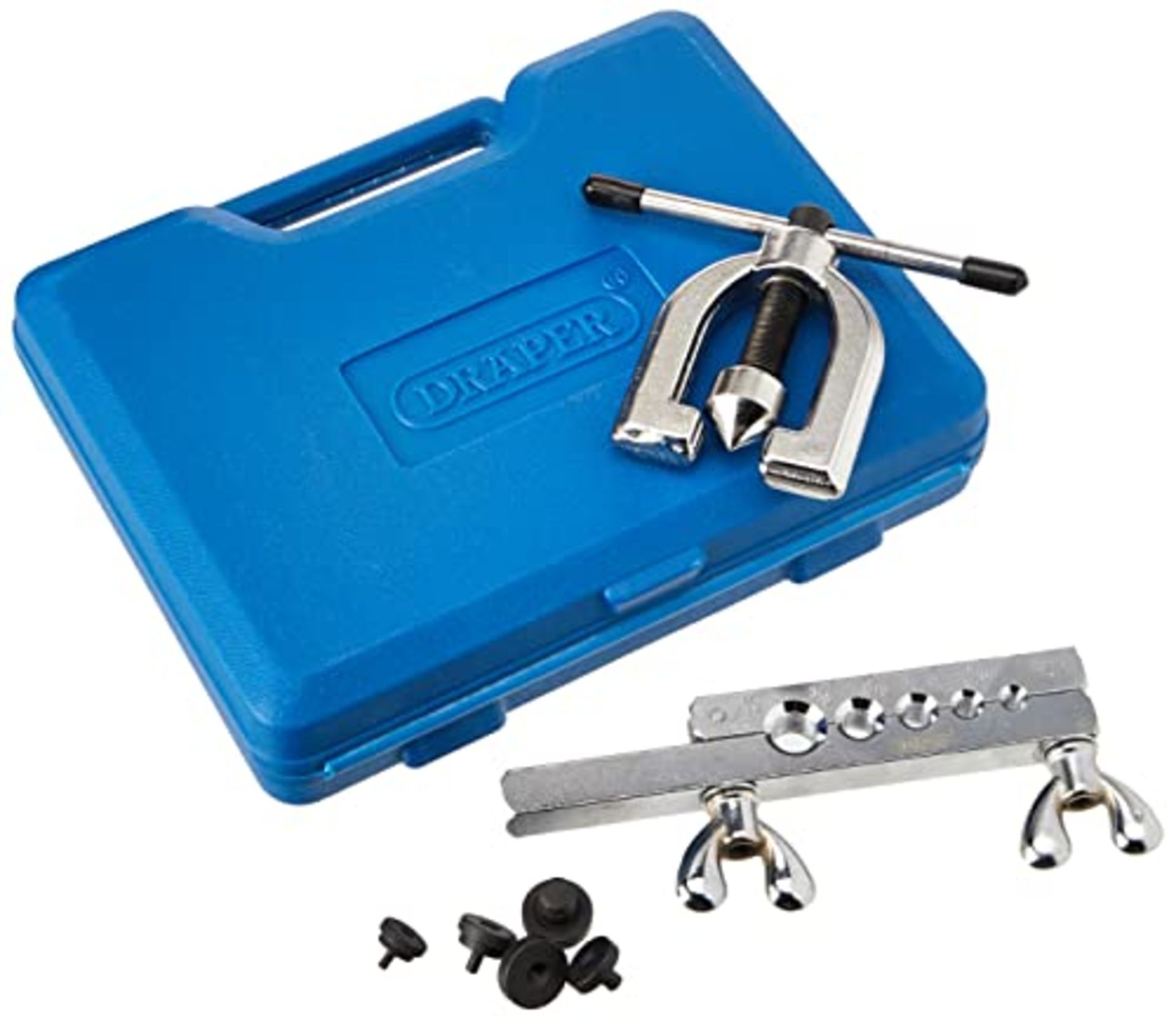 Draper 51762-DP Brake Pipe Flaring Kit (7 Piece) , Blue