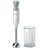 Bosch MSM66110 ErgoMixx Mixeur-Plongeur 600 W, Blanc/Gris