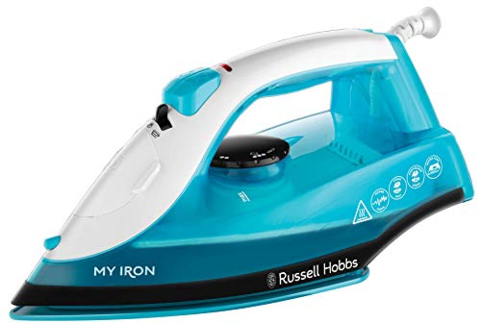 Russell Hobbs My Iron Steam Iron, Ceramic Soleplate, 260 ml Water Tank, Self-Clean Fun