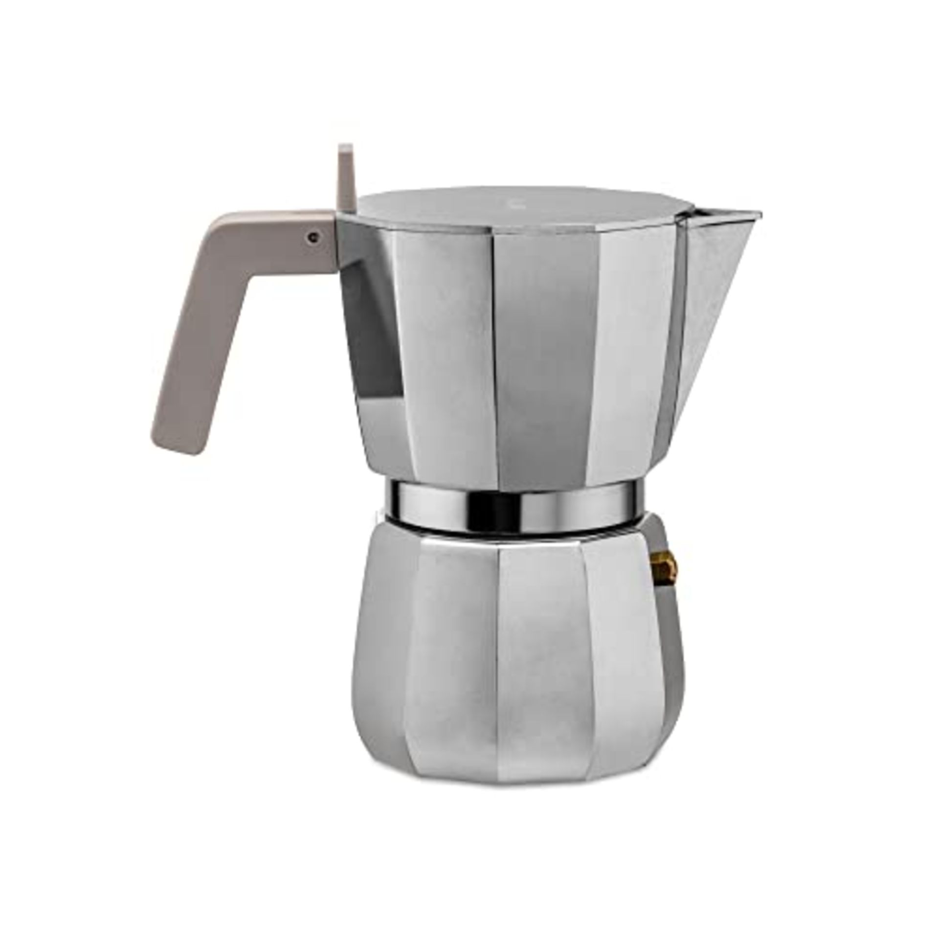 Alessi DC06/6 Espresso coffee maker, Aluminium 6 tazze