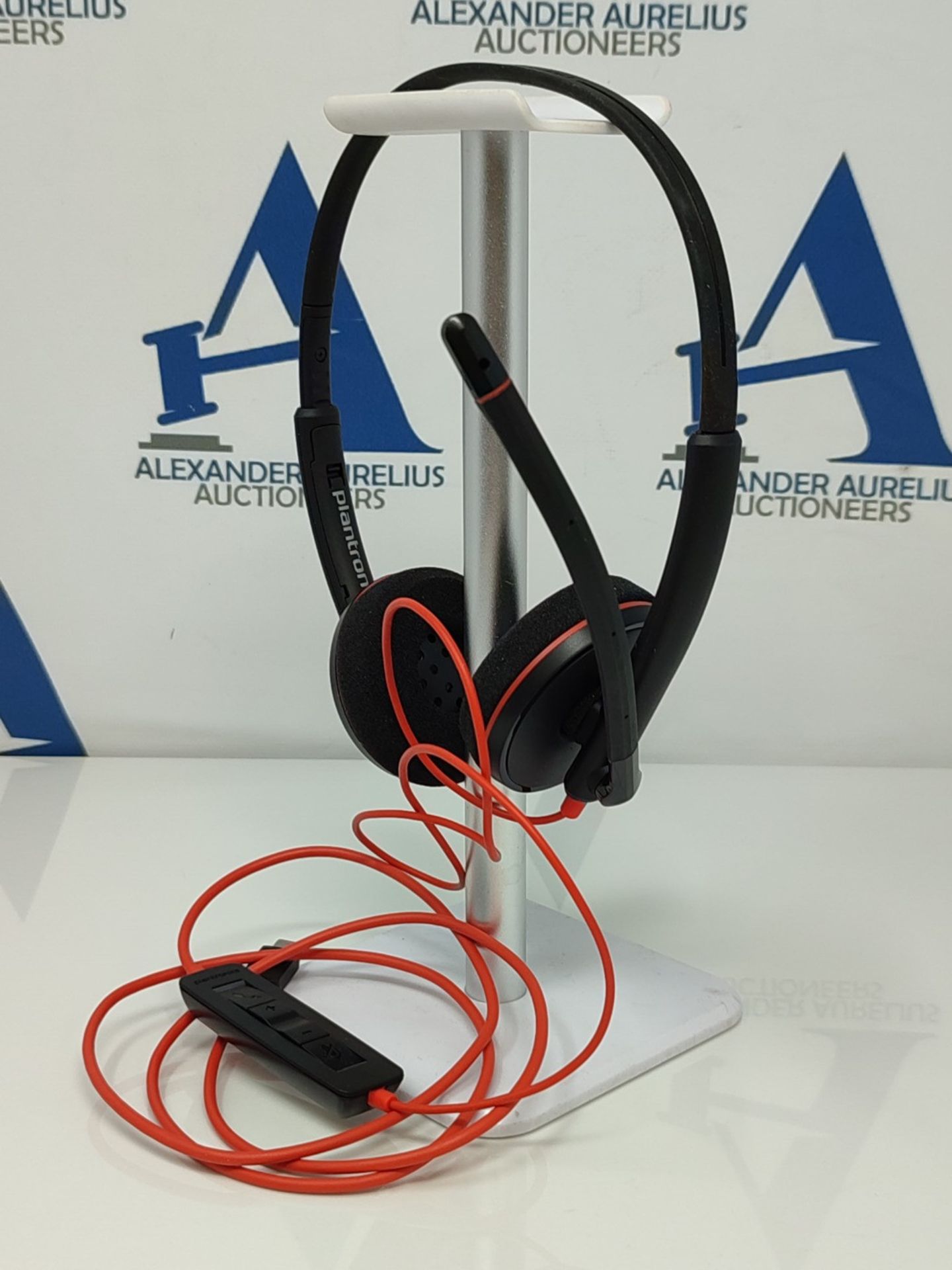 Plantronics - Blackwire 3220 - Wired Dual-Ear (Stereo) Headset with Boom Mic - USB-C t - Image 2 of 2