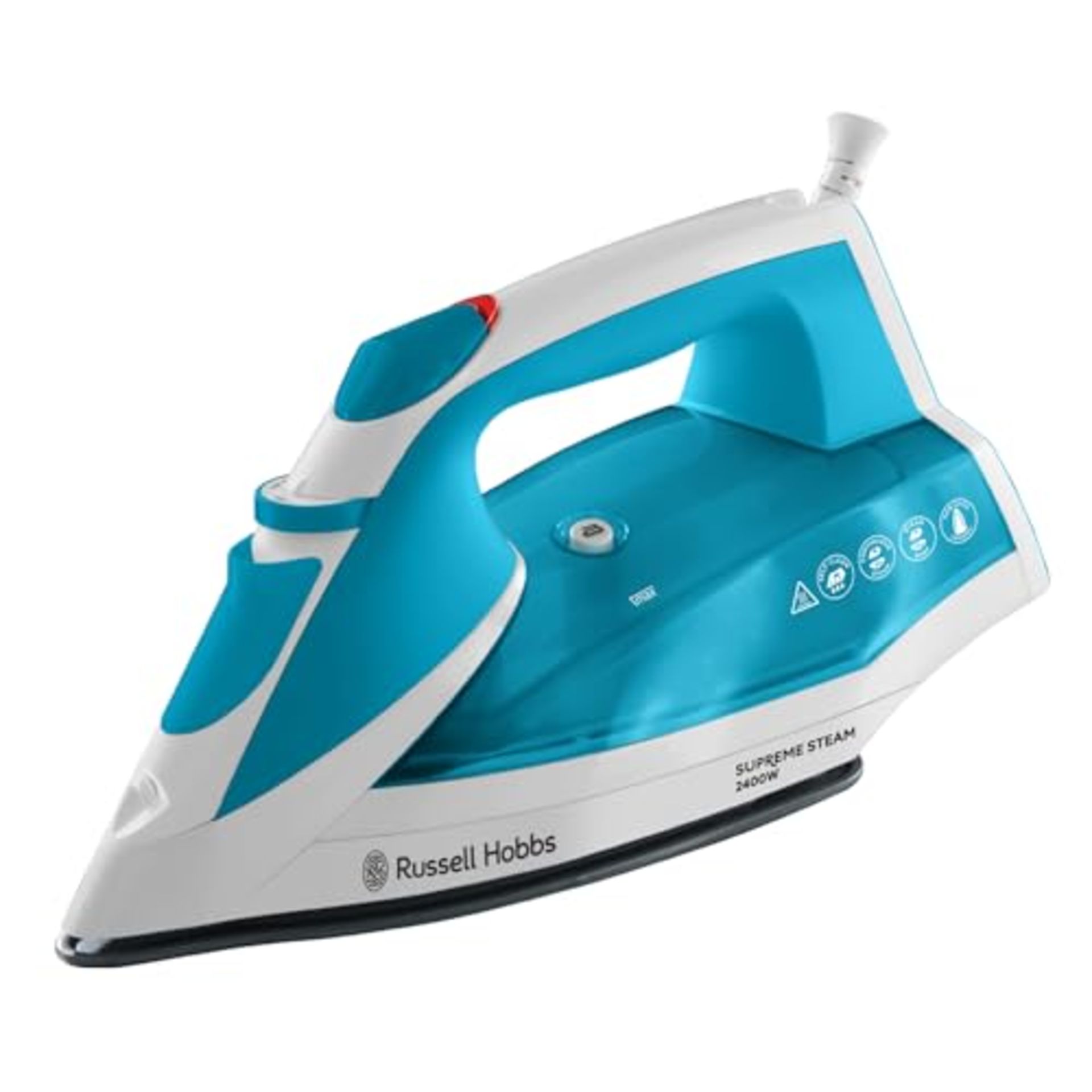 Russell Hobbs 23040 Supreme Steam Traditional Iron, 2400 W, 320 ml, Blue/White