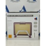 Domonic Home Large Cutting Board Set, Cutting Boards for Kitchen Dishwasher Safe, Plas