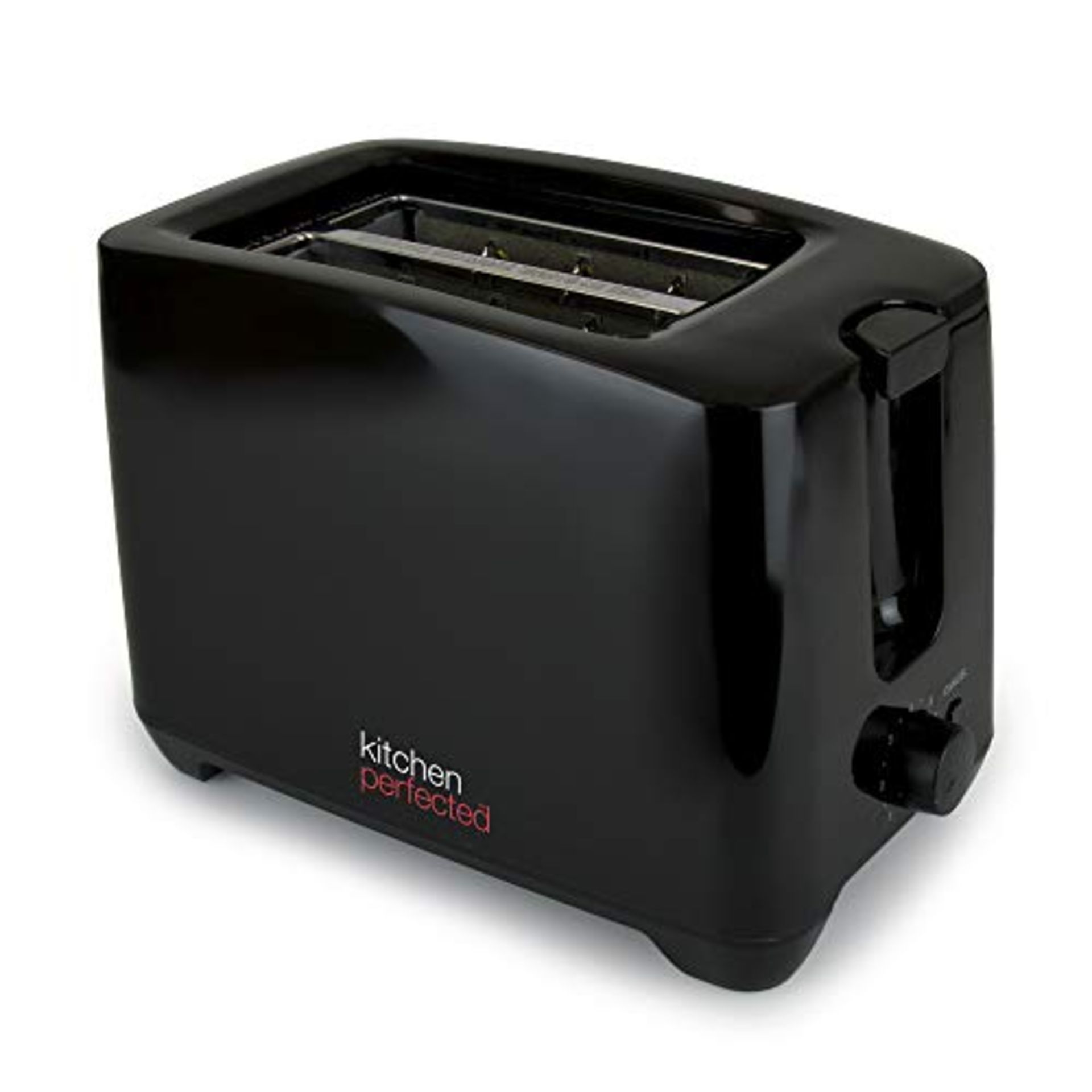 Kitchen Perfected® 2 Slice Extra Wide Slot Toaster - 750W - 7 Browning Levels - High