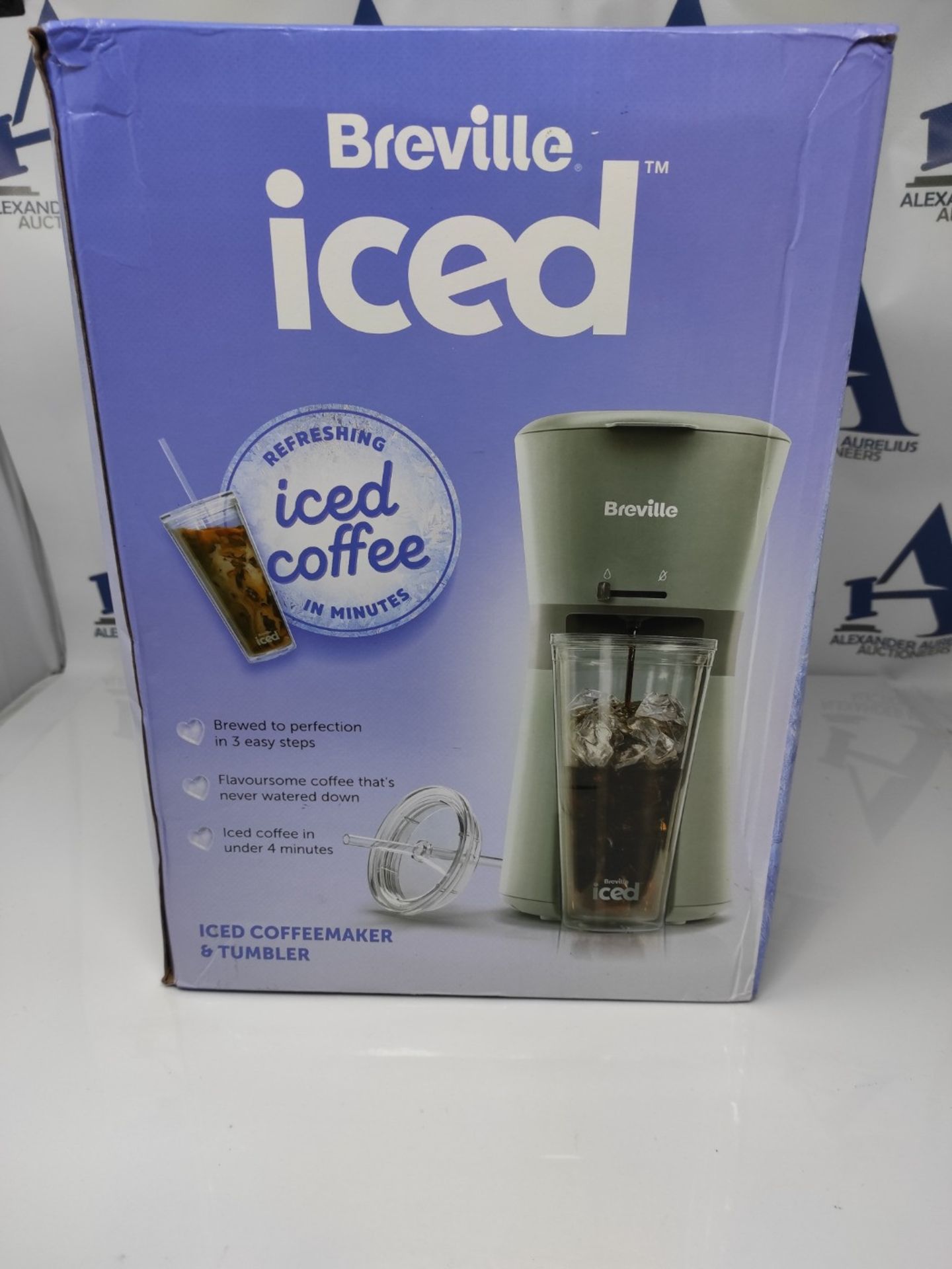 Breville Iced Coffee Maker | Single Serve Iced Coffee Machine Plus Coffee Cup with Str - Image 2 of 3