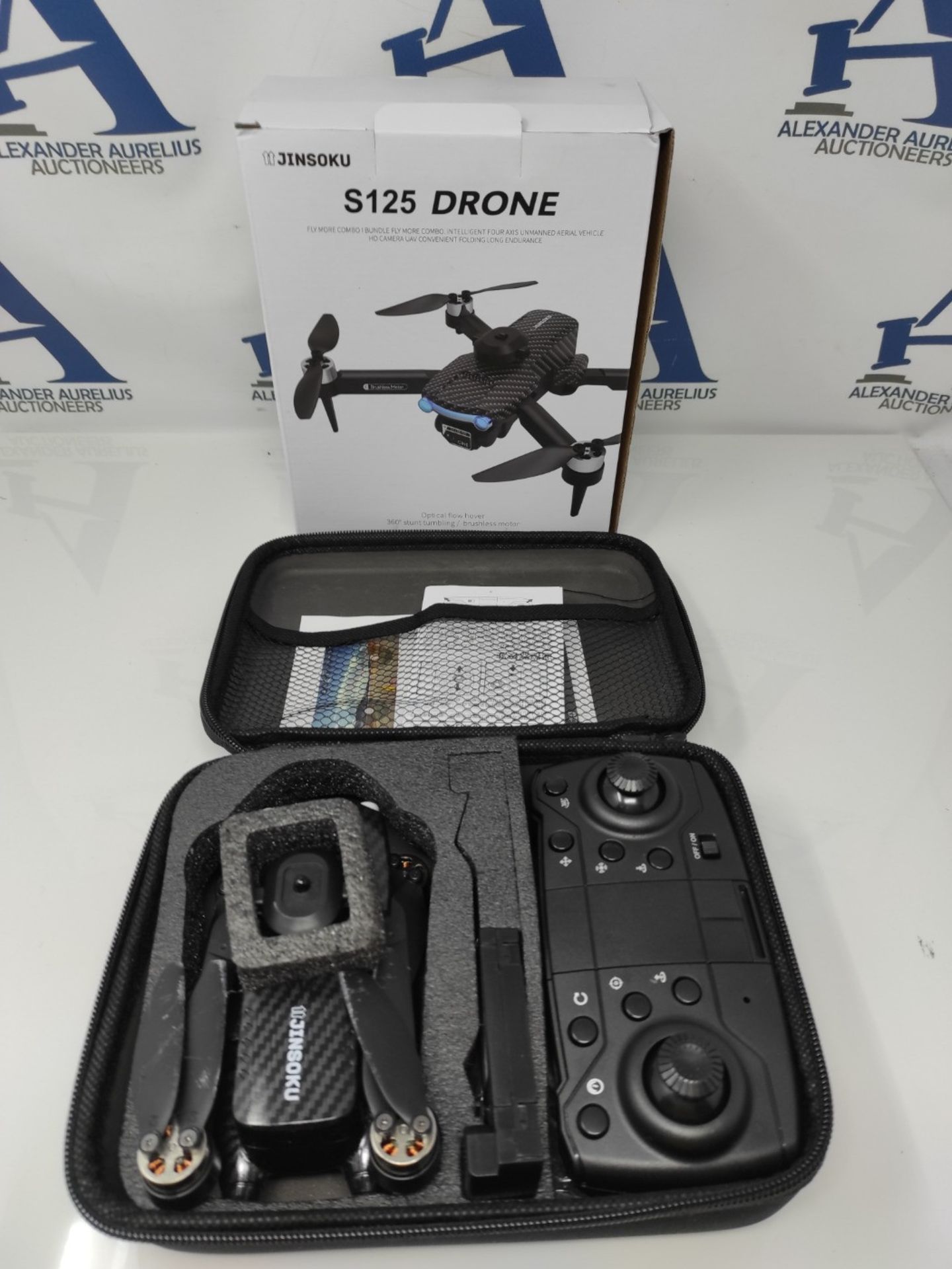 RRP £69.00 Jinsoku S125 Foldable FPV Drone, 1080P Camera Quality For Kids & Adults, Professional