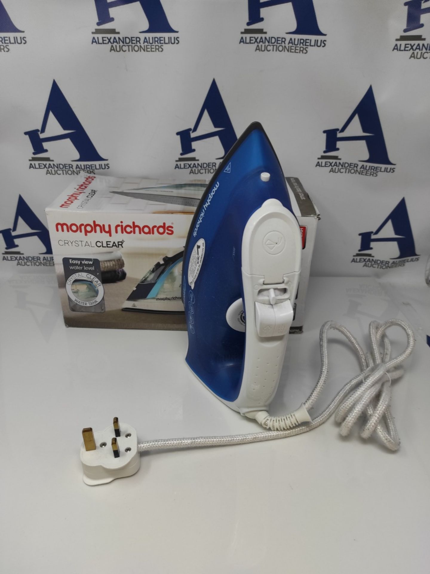 Morphy Richards 300300 Crystal Clear Steam Iron, Turqoise/White - Image 3 of 3