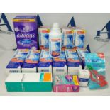 16 items of Pharmaceutical products and personal care: Always, BecoCleanse and more