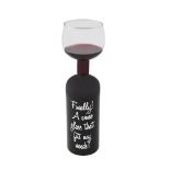 BigMouth Inc BM1581 The Original Wine Bottle Glass, 750ml