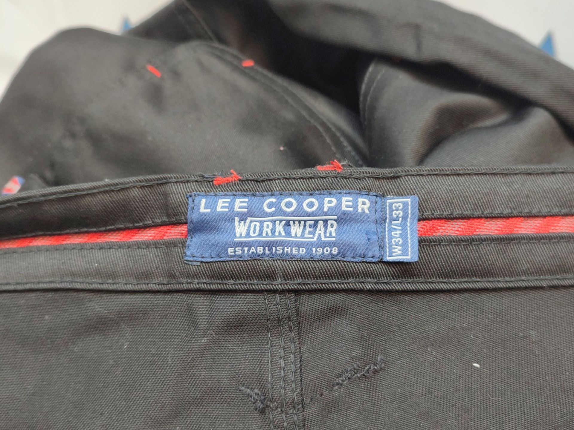 Lee Cooper Workwear Mens Multi Pocket Easy Care Heavy Duty Knee Pad Pockets Safety Wor - Bild 3 aus 3