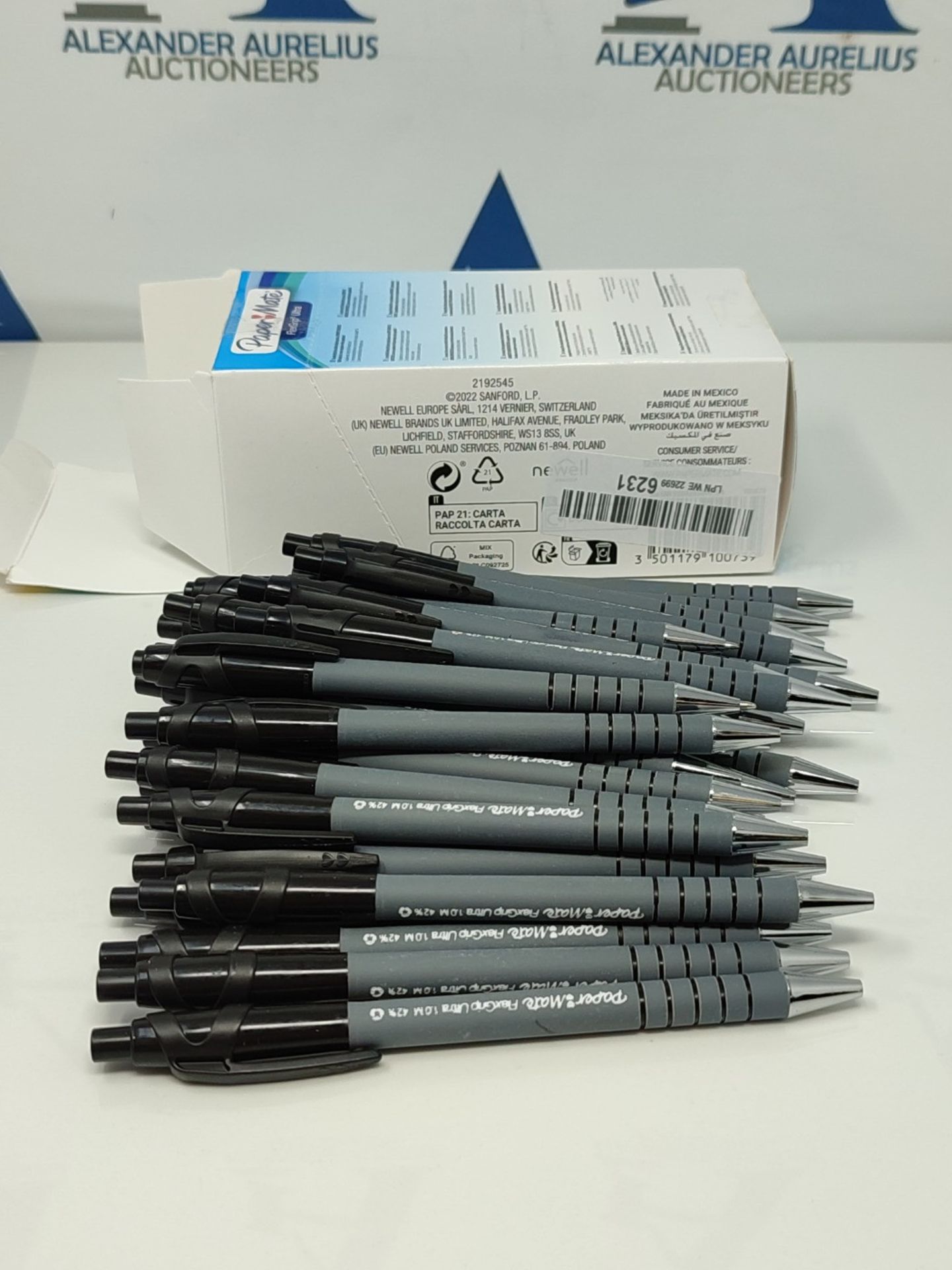 Paper Mate Flexgrip Ultra Retractable Ballpoint Pens | Medium Point (1.0 Mm) | Black | - Bild 3 aus 3