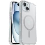 OtterBox Symmetry Clear for MagSafe Case for iPhone 15 / iPhone 14 / iPhone 13, Shockp