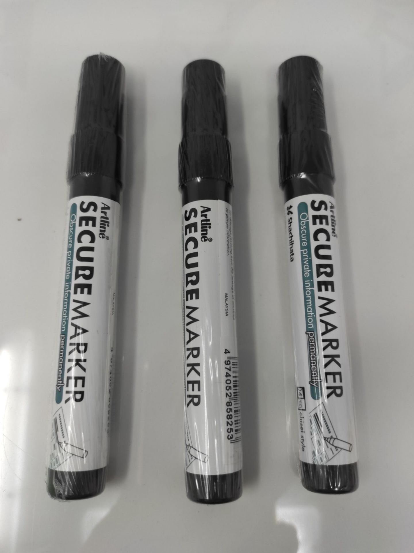 Secure Marker Redacting Pen | Blackout Marker | Blacks Out Private Information (5 Mark