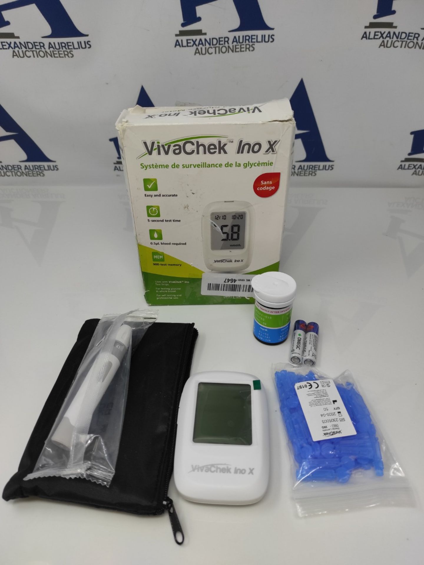 Vivachek Diabete Test Kit, Blood Sugar Tester with Ketone and Hypo Warning, NHS Approv