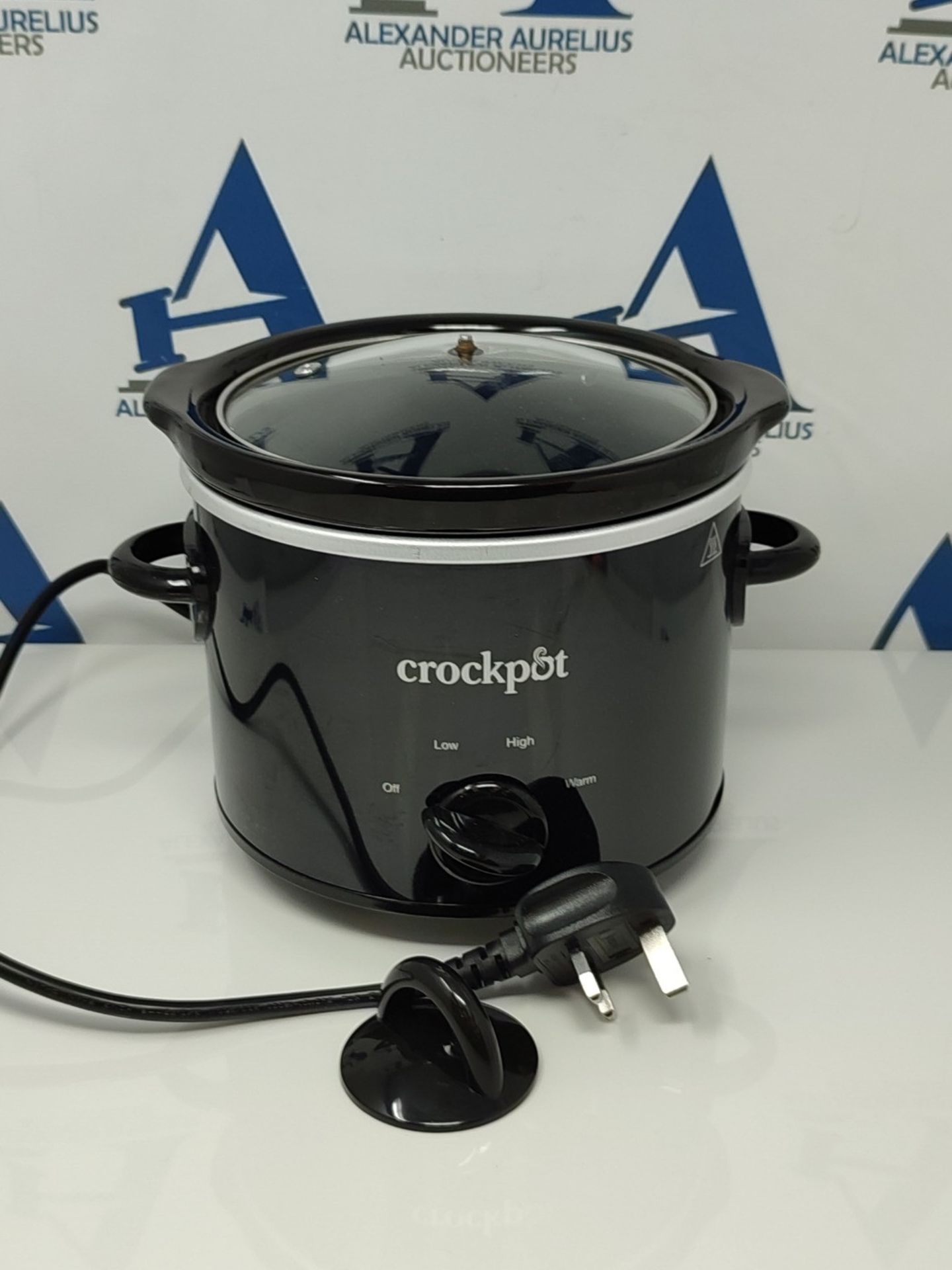 Crockpot Slow Cooker | Removable Easy-Clean Ceramic Bowl | 1.8 L Small Slow Cooker (Se - Image 3 of 3