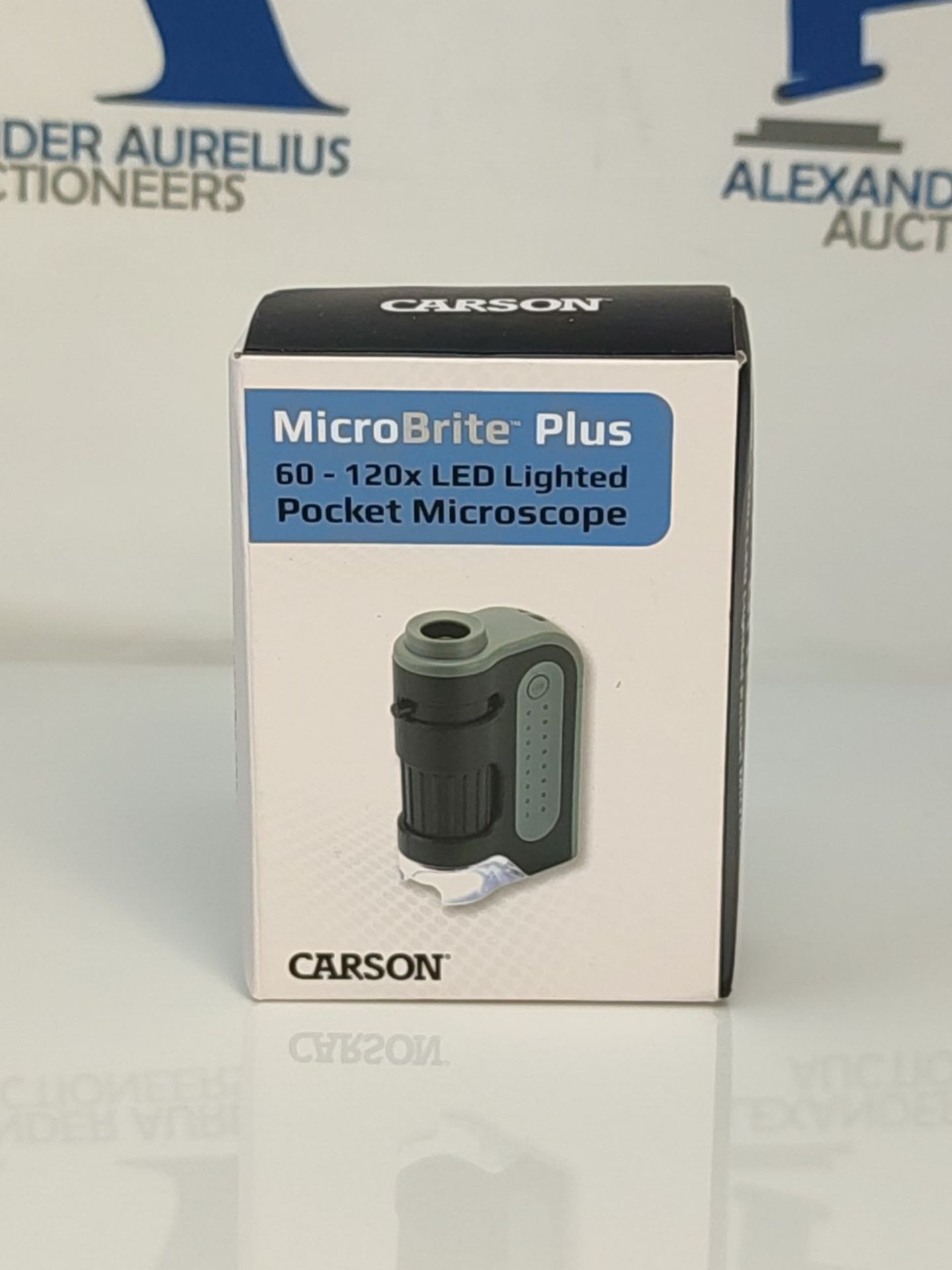 Carson MicroBrite Plus 60x-120x LED Lighted Pocket Microscope for Kids, Portable Handh - Image 2 of 3