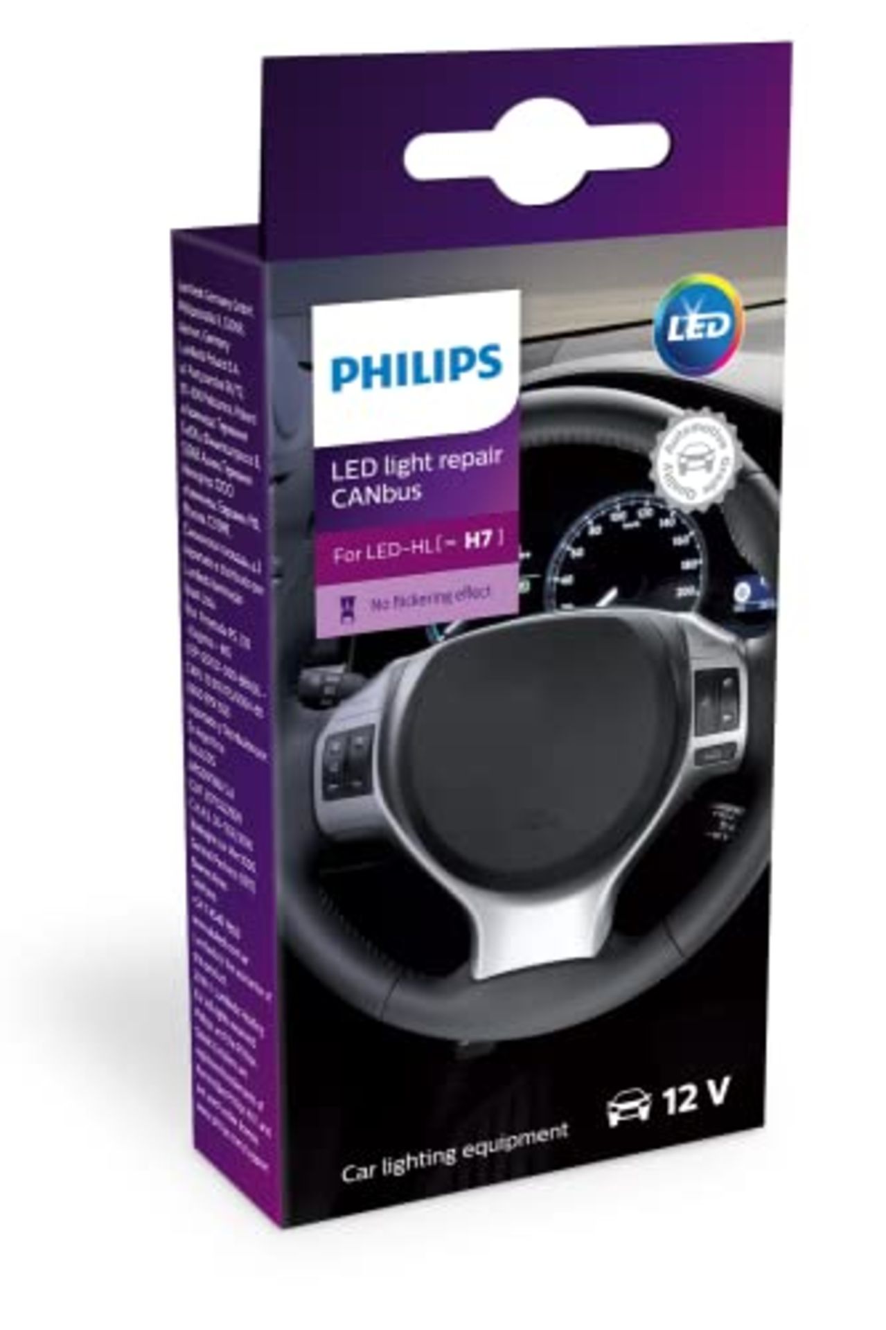 Philips CANbus Light repair adapter LED (H7) black 281594