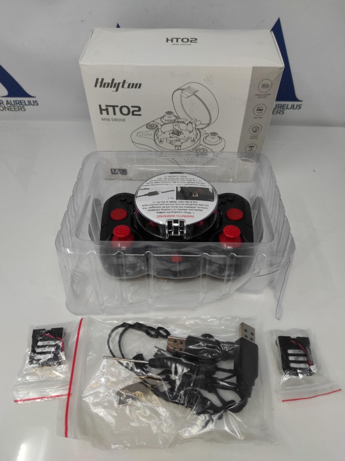 Holyton HT02 Mini Drone for Kids Beginners, Easy Pocket RC Quadcopter with Altitude Ho