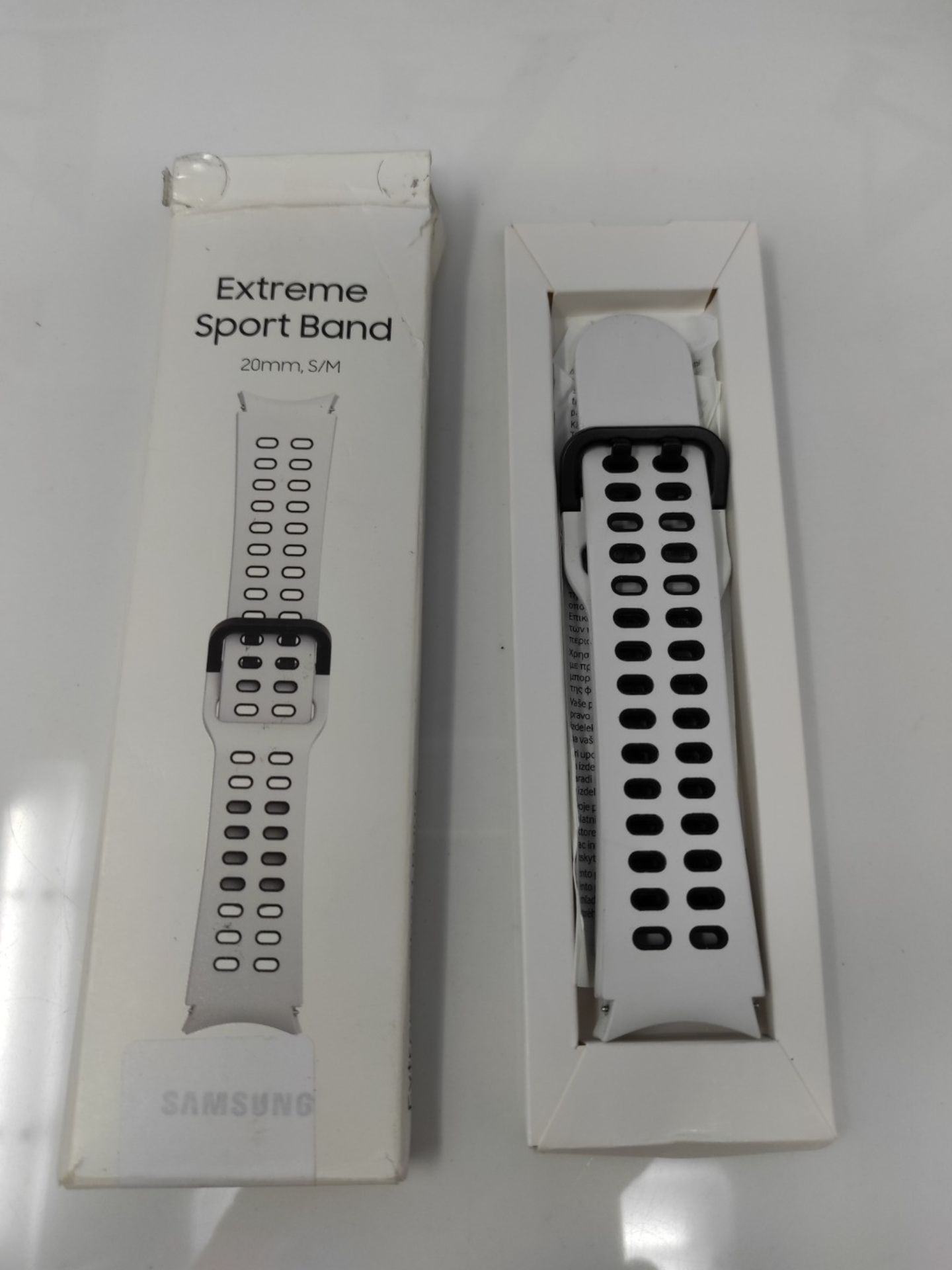 Samsung Extreme Sport Band 20mm S/M - White - Image 2 of 2