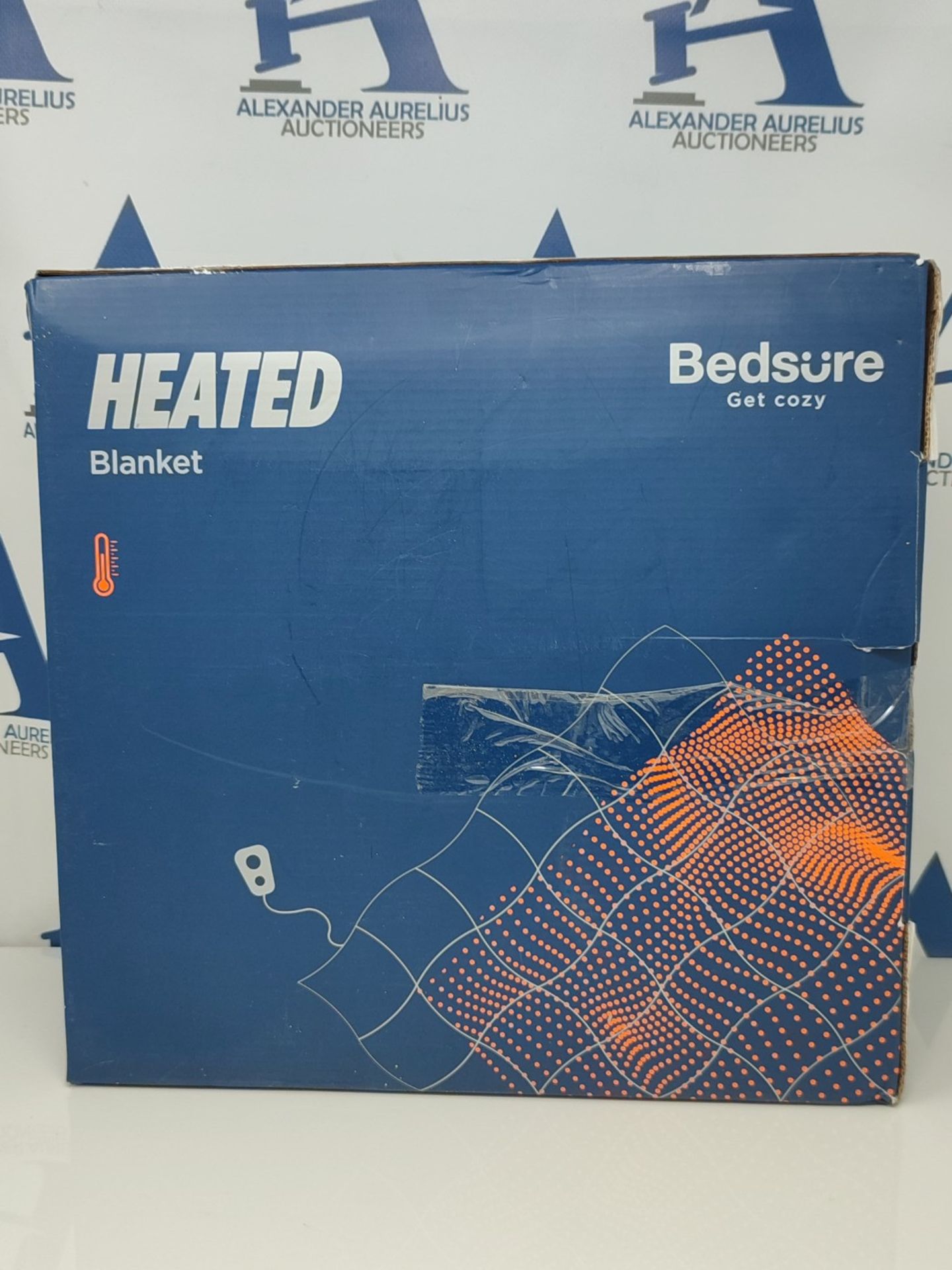 RRP £84.00 Bedsure Heated Throw Blanket - Soft Ribbed Flannel Electric Blanket, Electric Throw Fl - Image 2 of 2