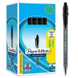 Paper Mate Flexgrip Ultra Retractable Ballpoint Pens | Medium Point (1.0 Mm) | Black |