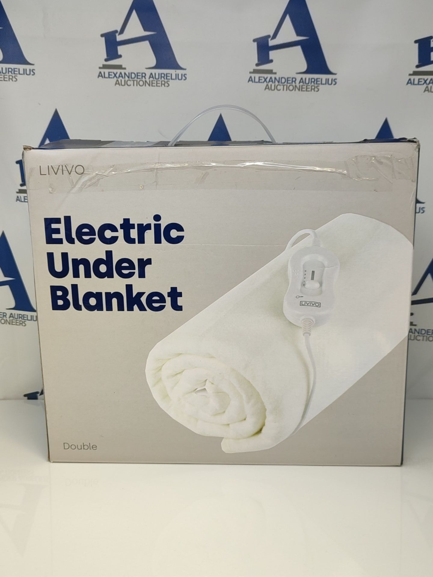 LIVIVO Double Electric Blanket - Heated Underblanket with 3 Heat Settings, Detachable