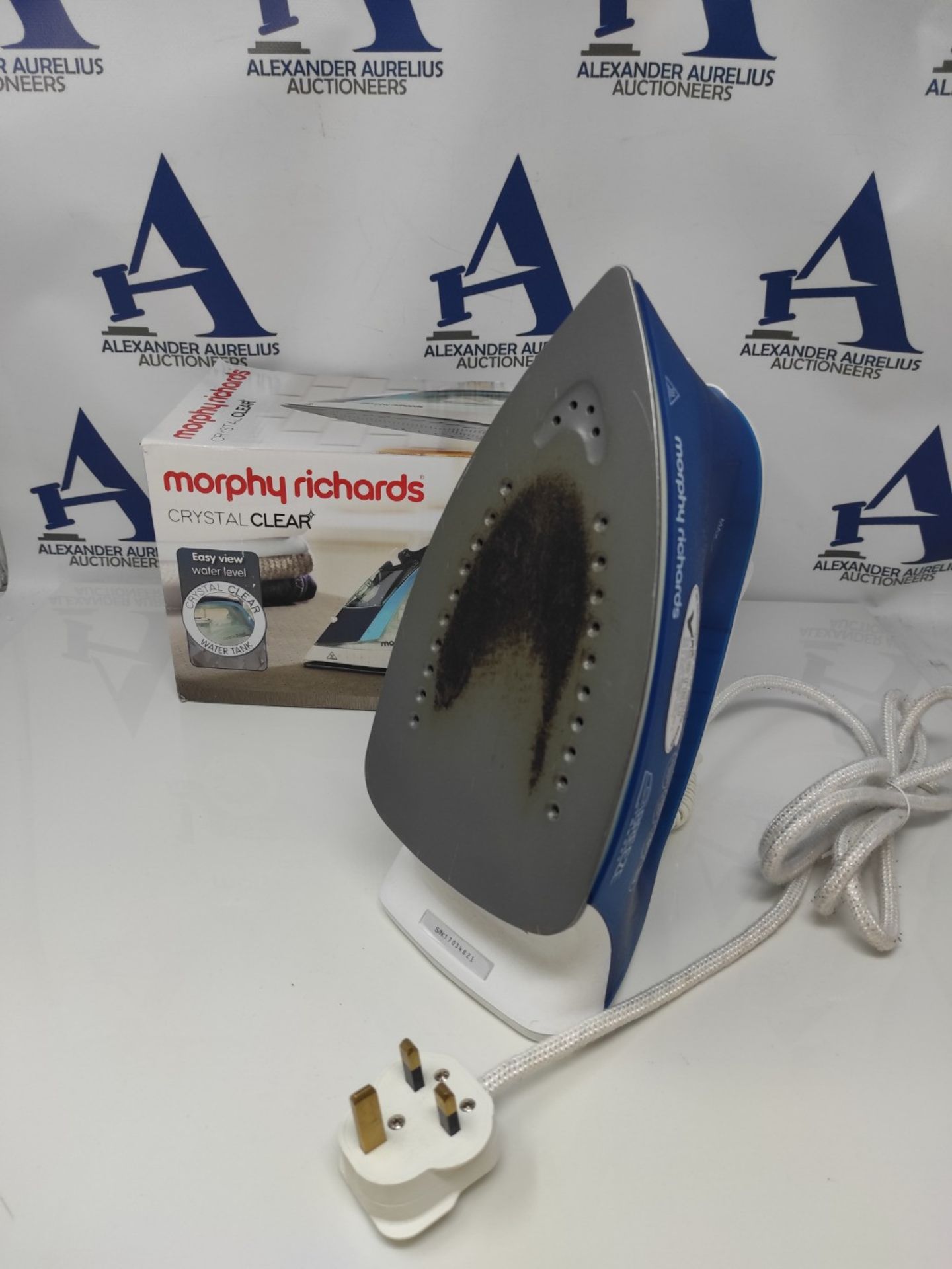 Morphy Richards 300300 Crystal Clear Steam Iron, Turqoise/White - Image 2 of 3