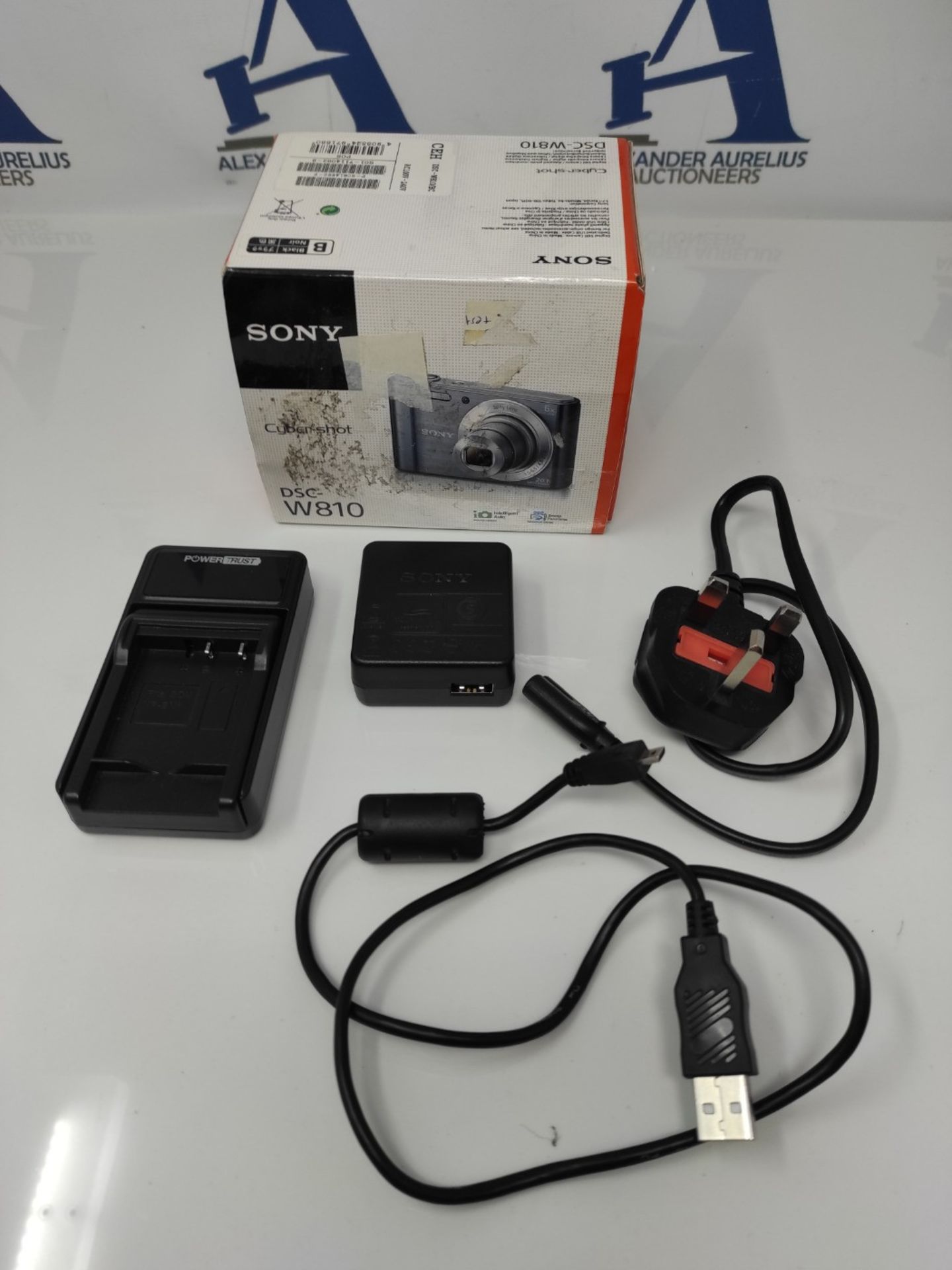 RRP £189.00 Sony Cyber-SHOT DSC-W810, Black - Image 2 of 2