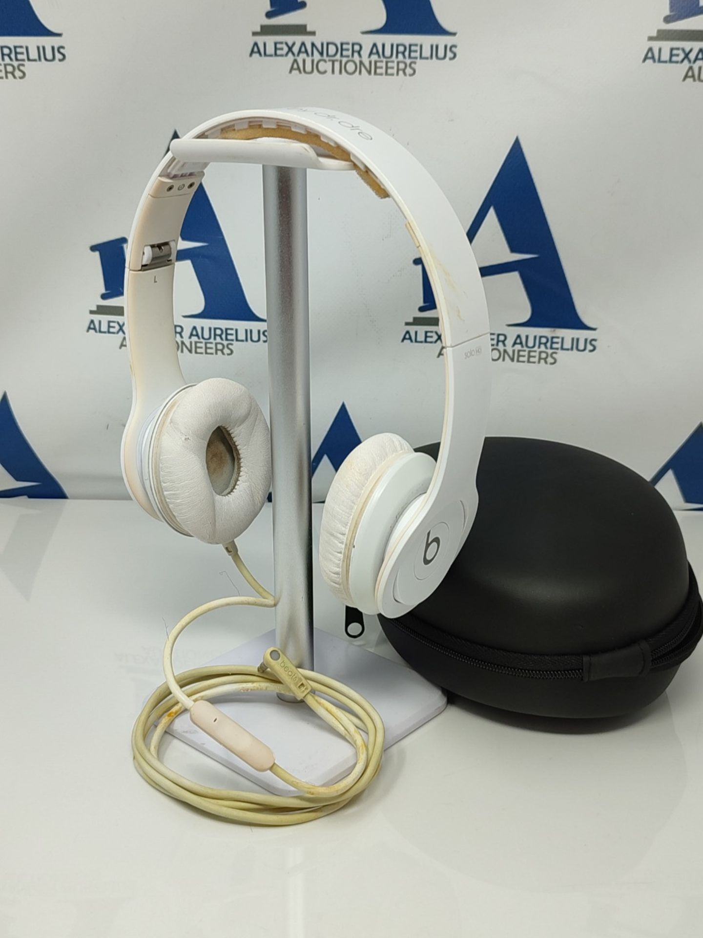 RRP £170.00 Beats by Dr. Dre Solo HD On-Ear Headphones - Monochromatic White - Bild 2 aus 2
